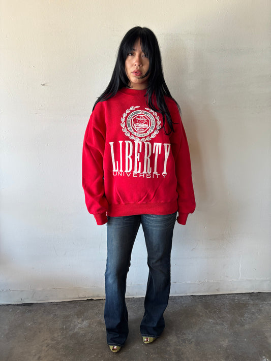 Vintage Liberty University Crewneck