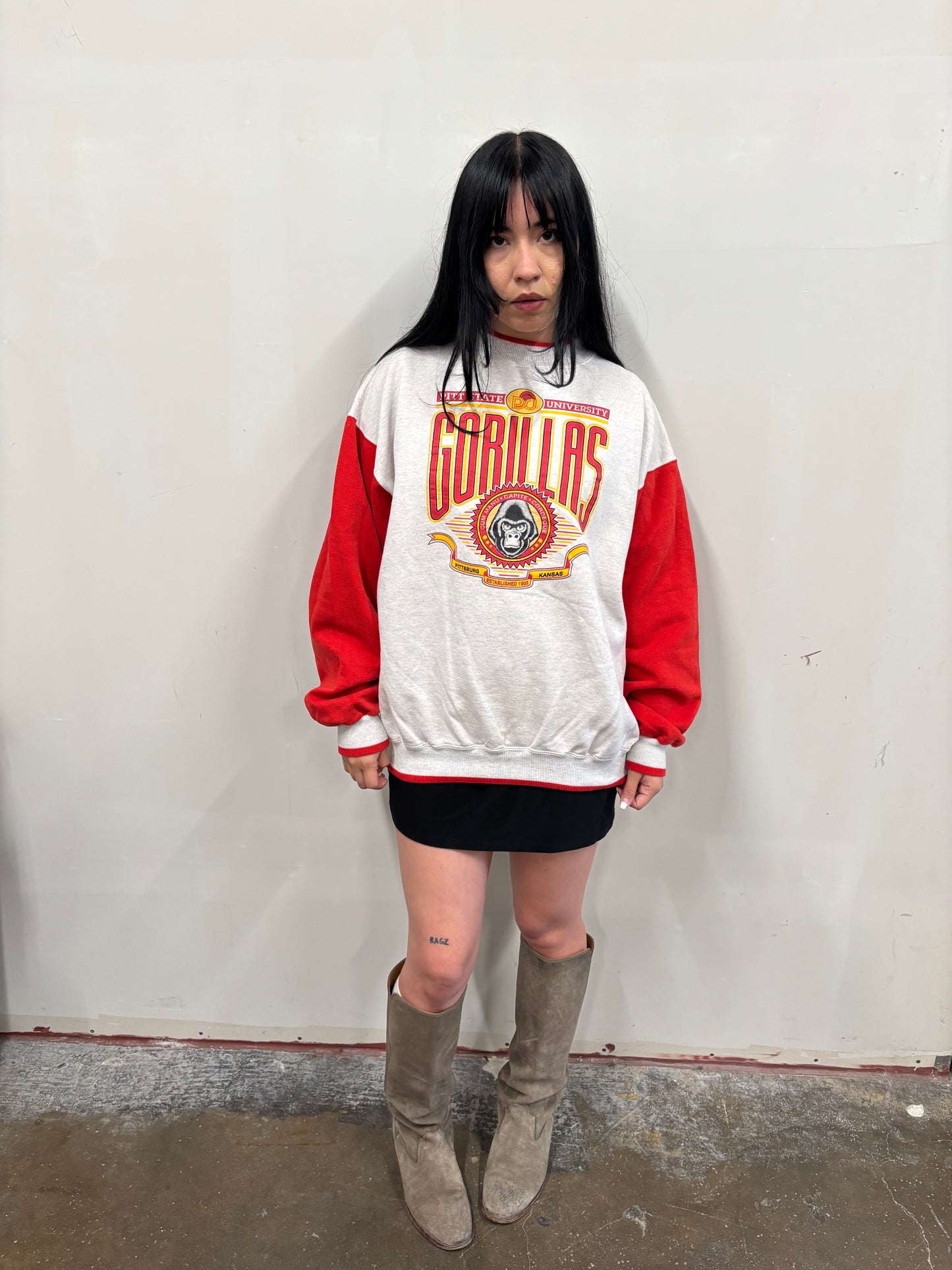 Vintage Pitt State University Gorillas Crewneck