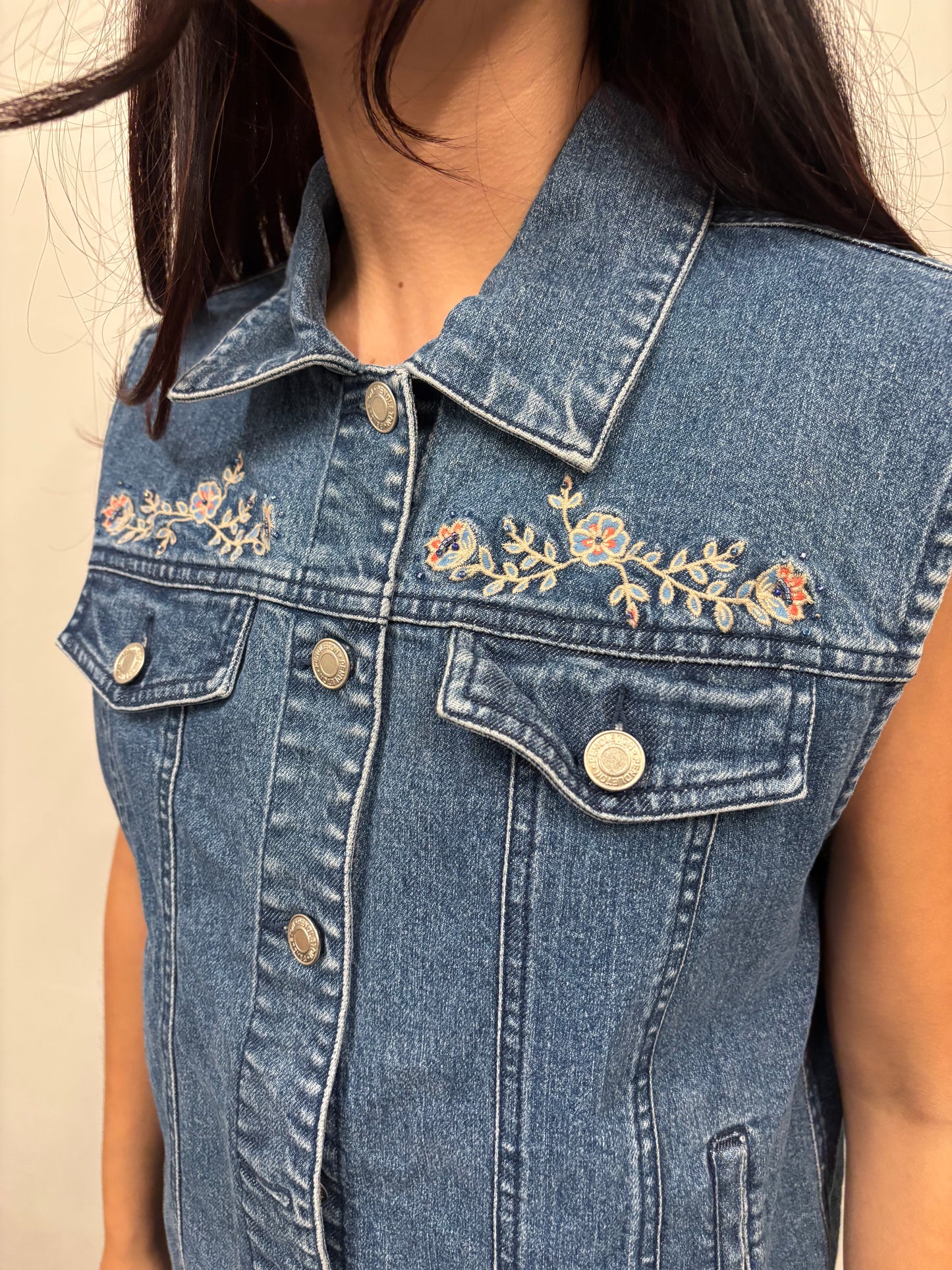 Vintage Pendleton Denim Vest