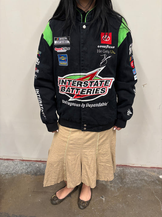 Vintage Interstate Batteries NASCAR Jacket