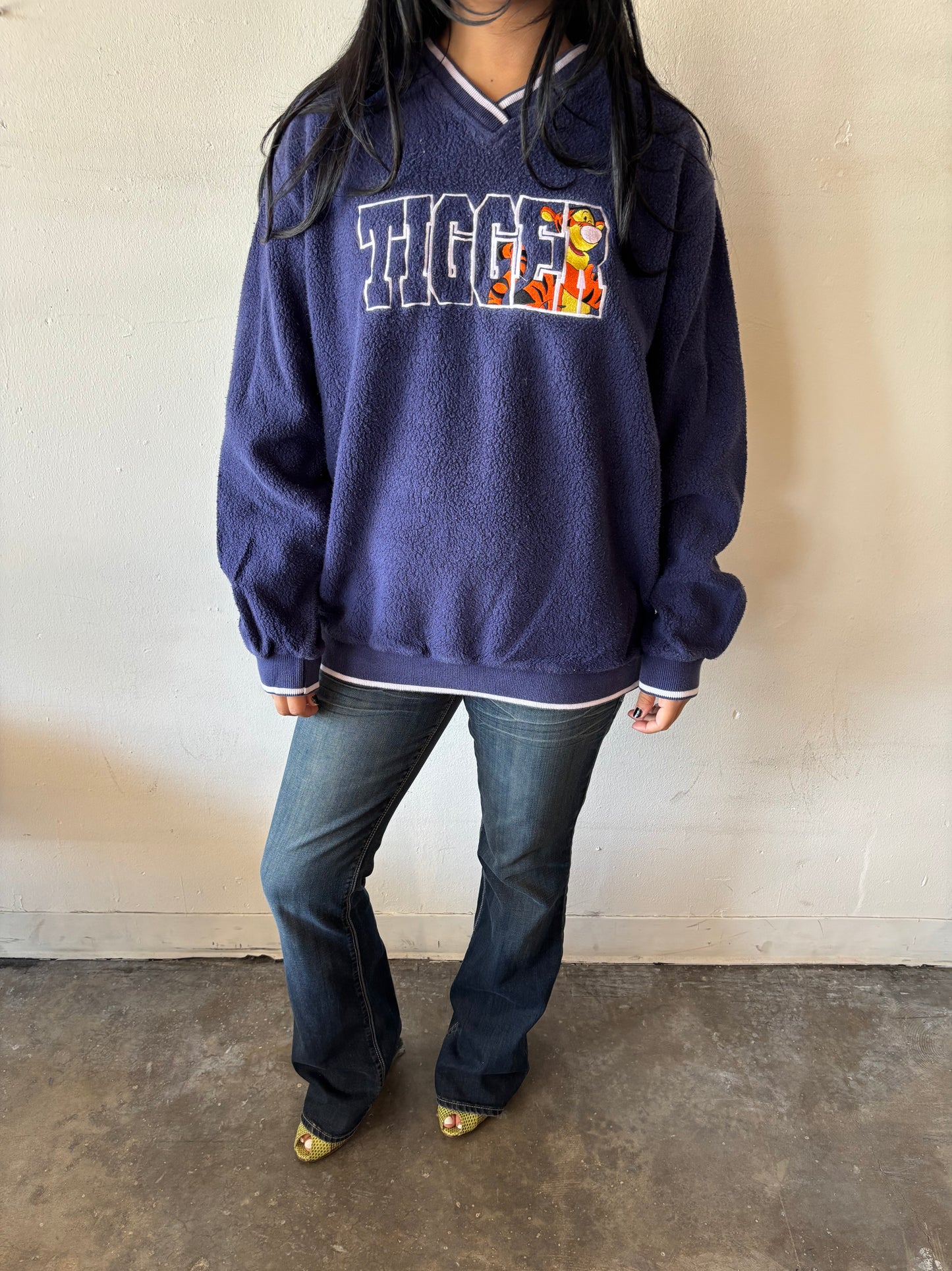 Vintage Tigger Fleece Crewneck