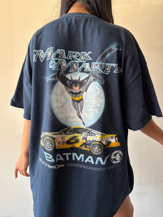 Vintage Mark Martin Batman NASCAR Racing Shirt