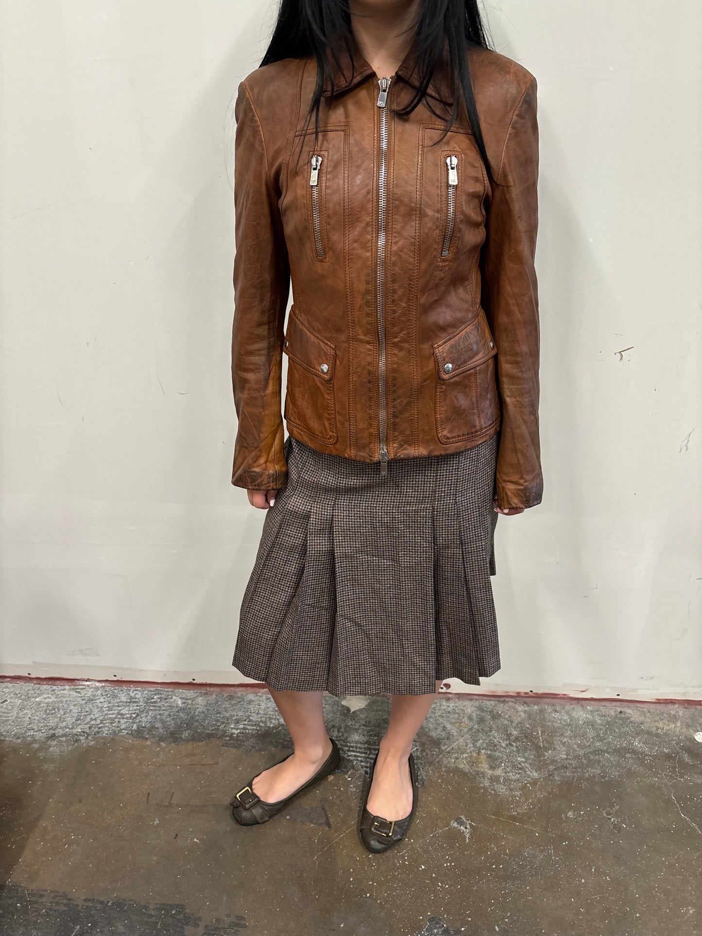 Michael Kors Leather Jacket