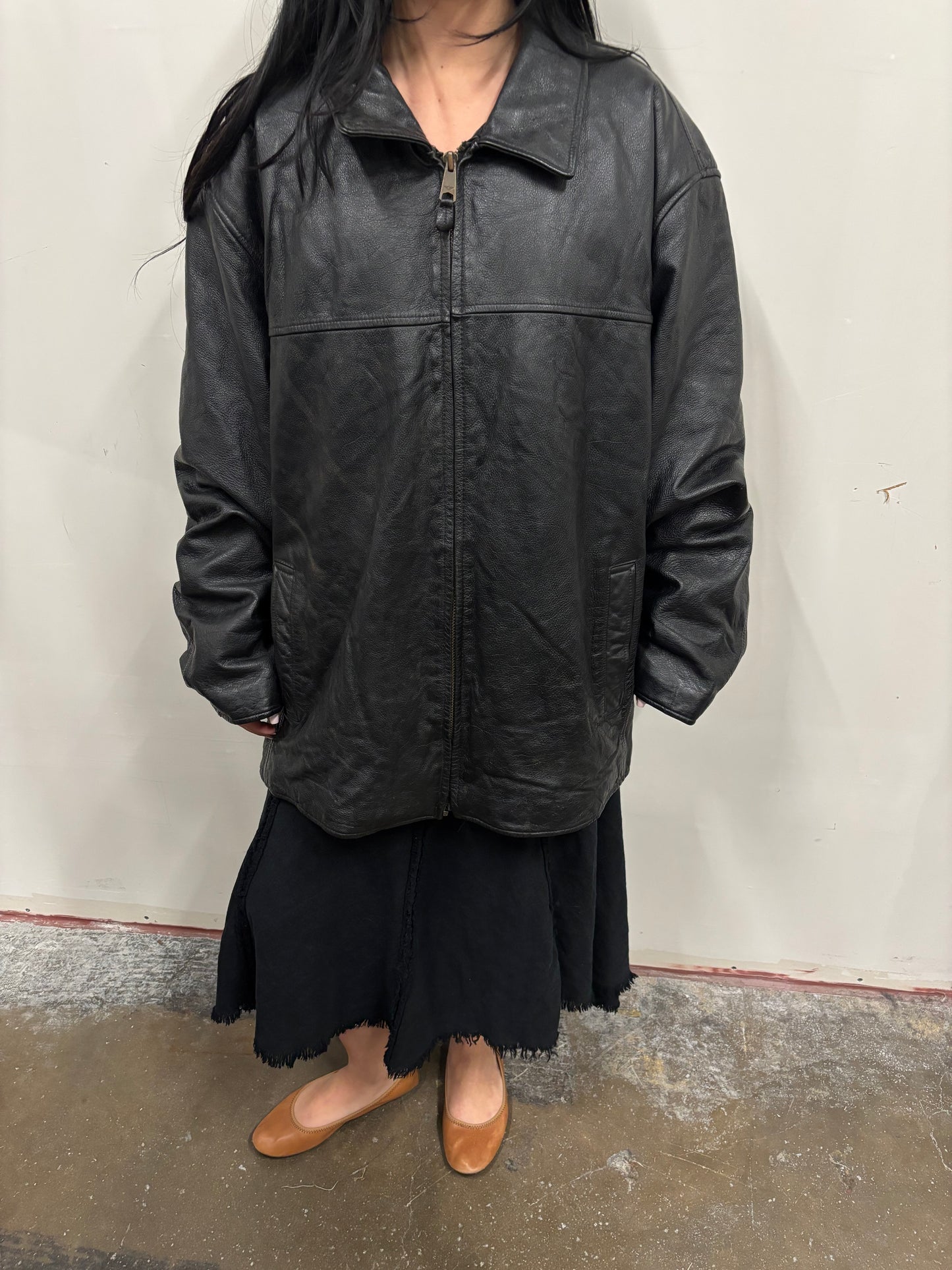 Vintage Dockers Leather Jacket
