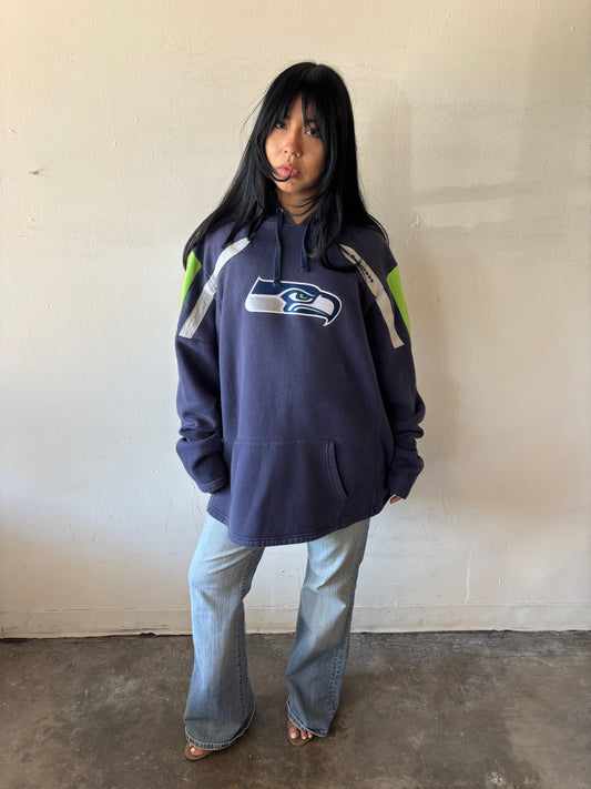 Vintage Seattle Seahawks Hoodie