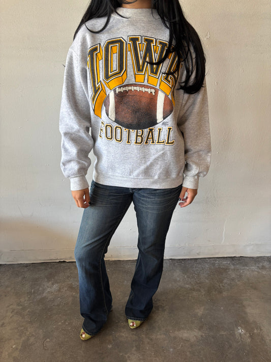 Vintage Iowa Football Crewneck