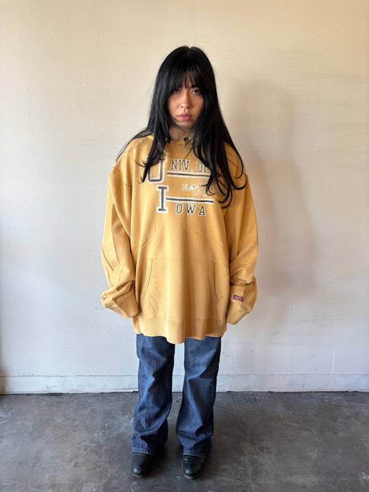 Vintage University Of Iowa Hoodie