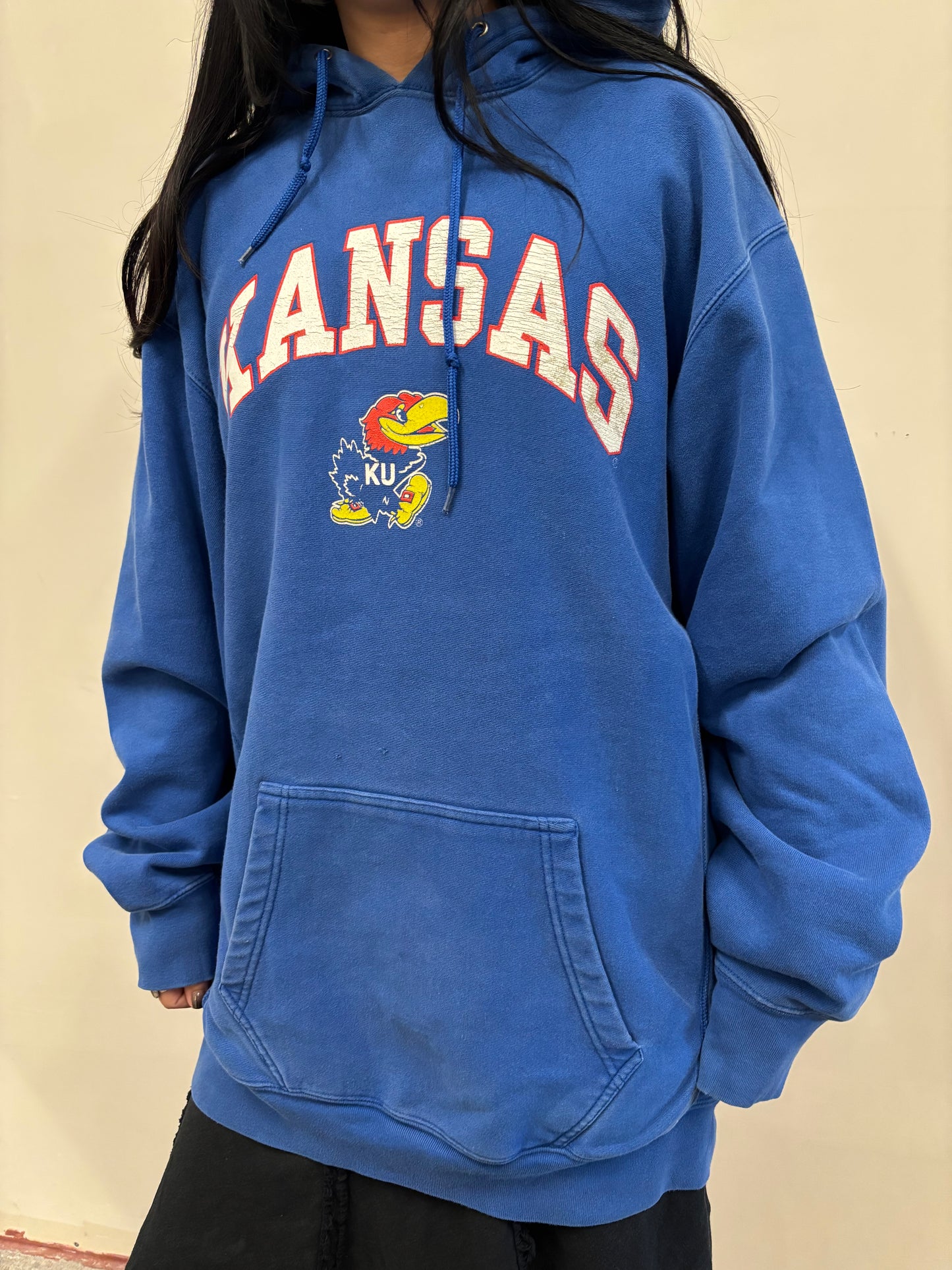 Vintage Kansas University Hoodie