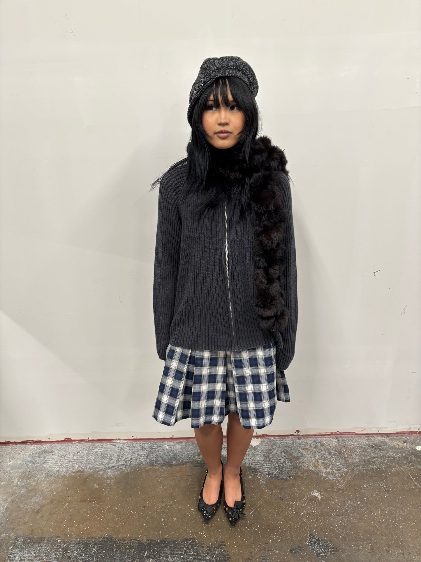 Faded Glory Zip Up Sweater