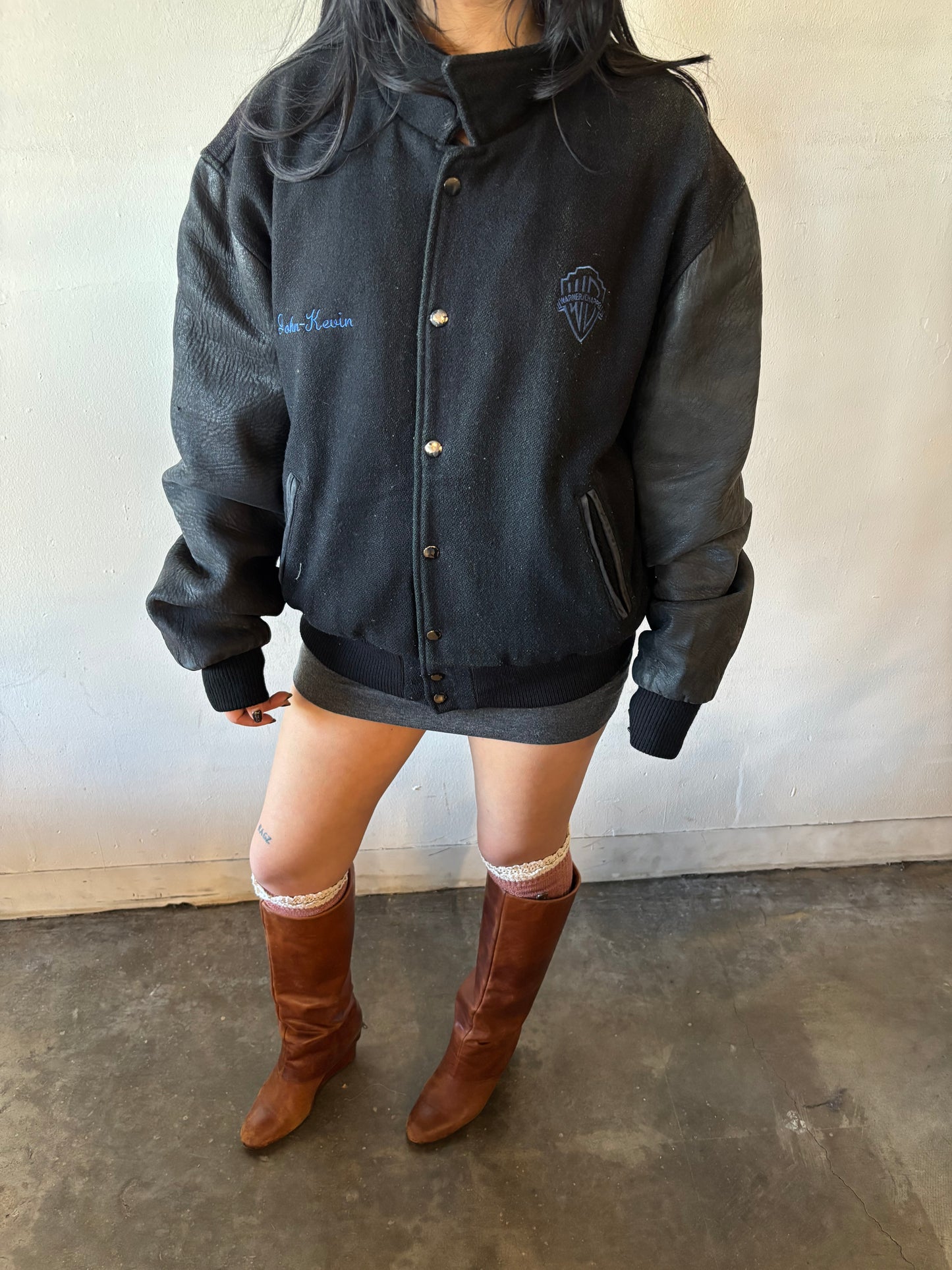 Vintage Warner Bros Varsity Jacket