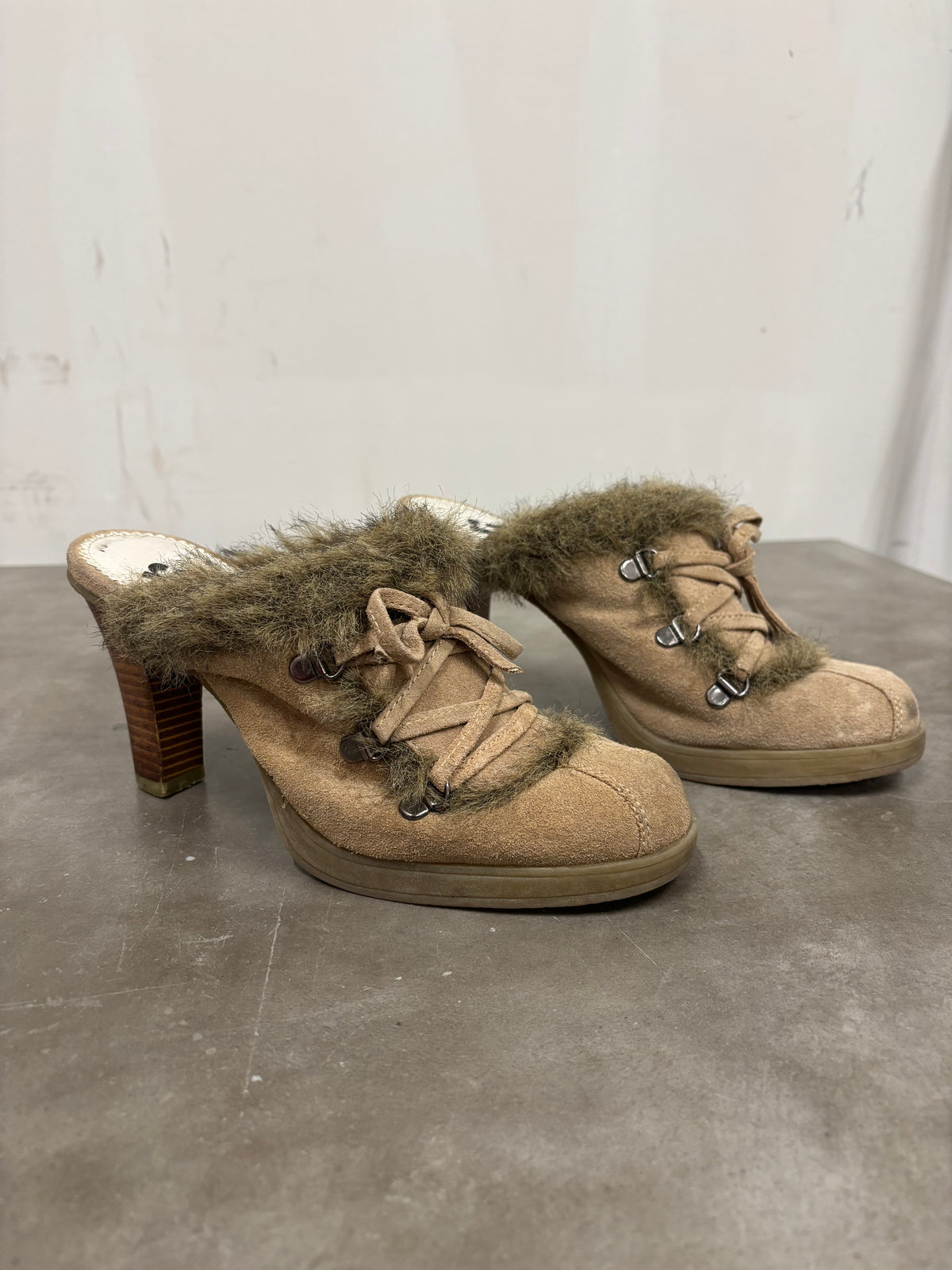 Vintage Report Fur Kitten Heels