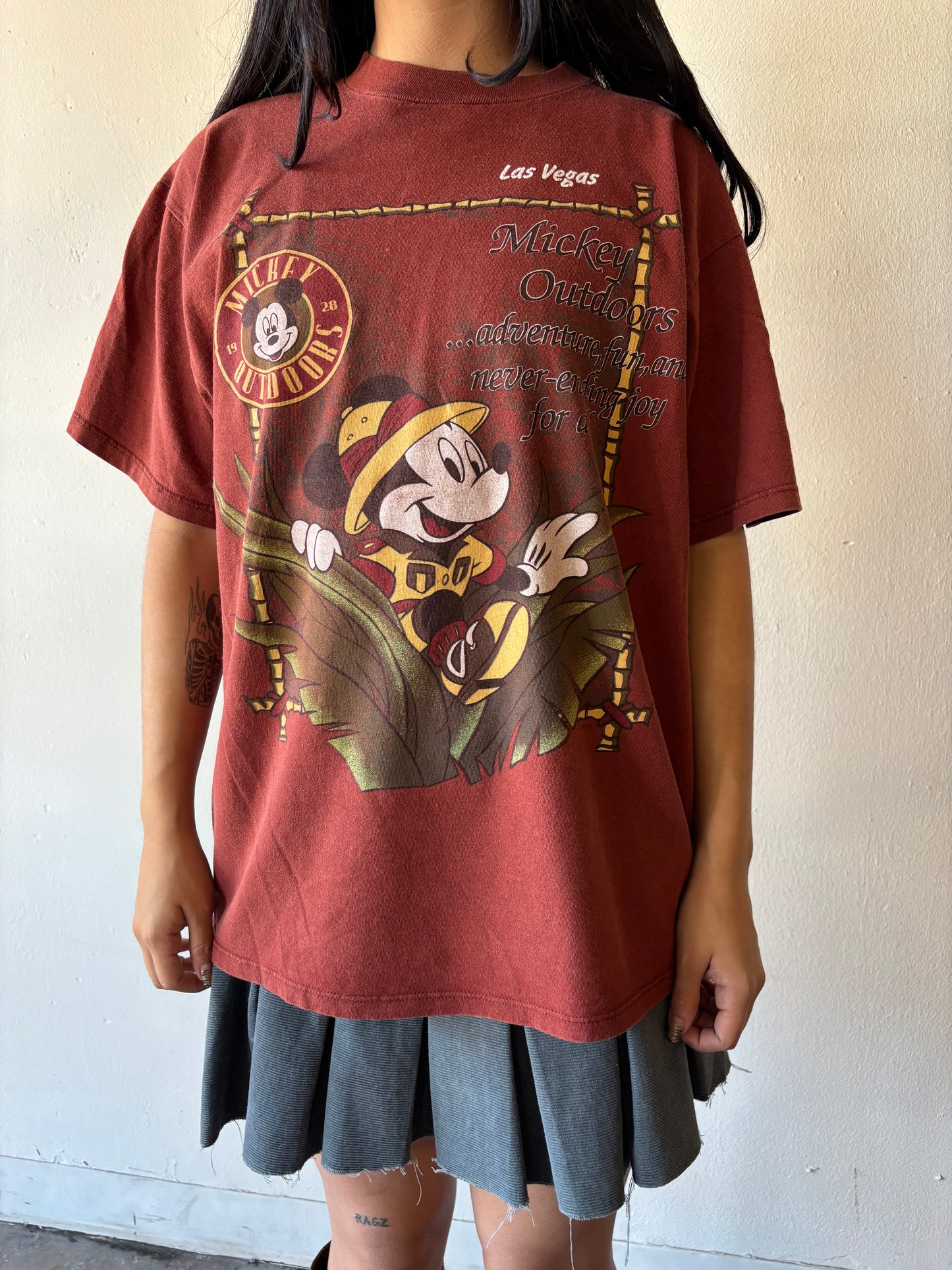 Vintage Mickey Mouse Las Vegas Shirt