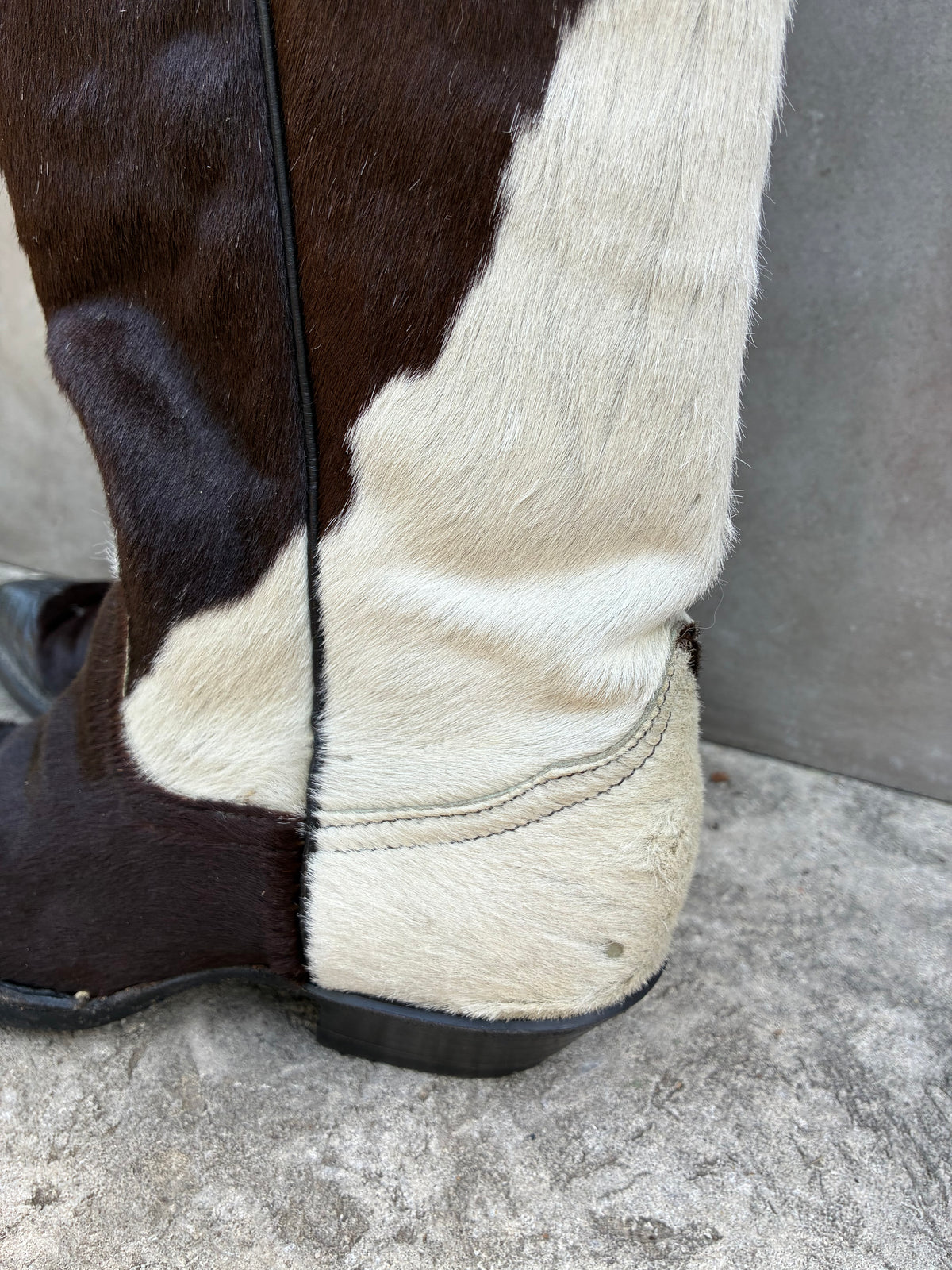 Vintage Creations by Tony Lama Cowhide SUPER RARE Cowboy Boots
