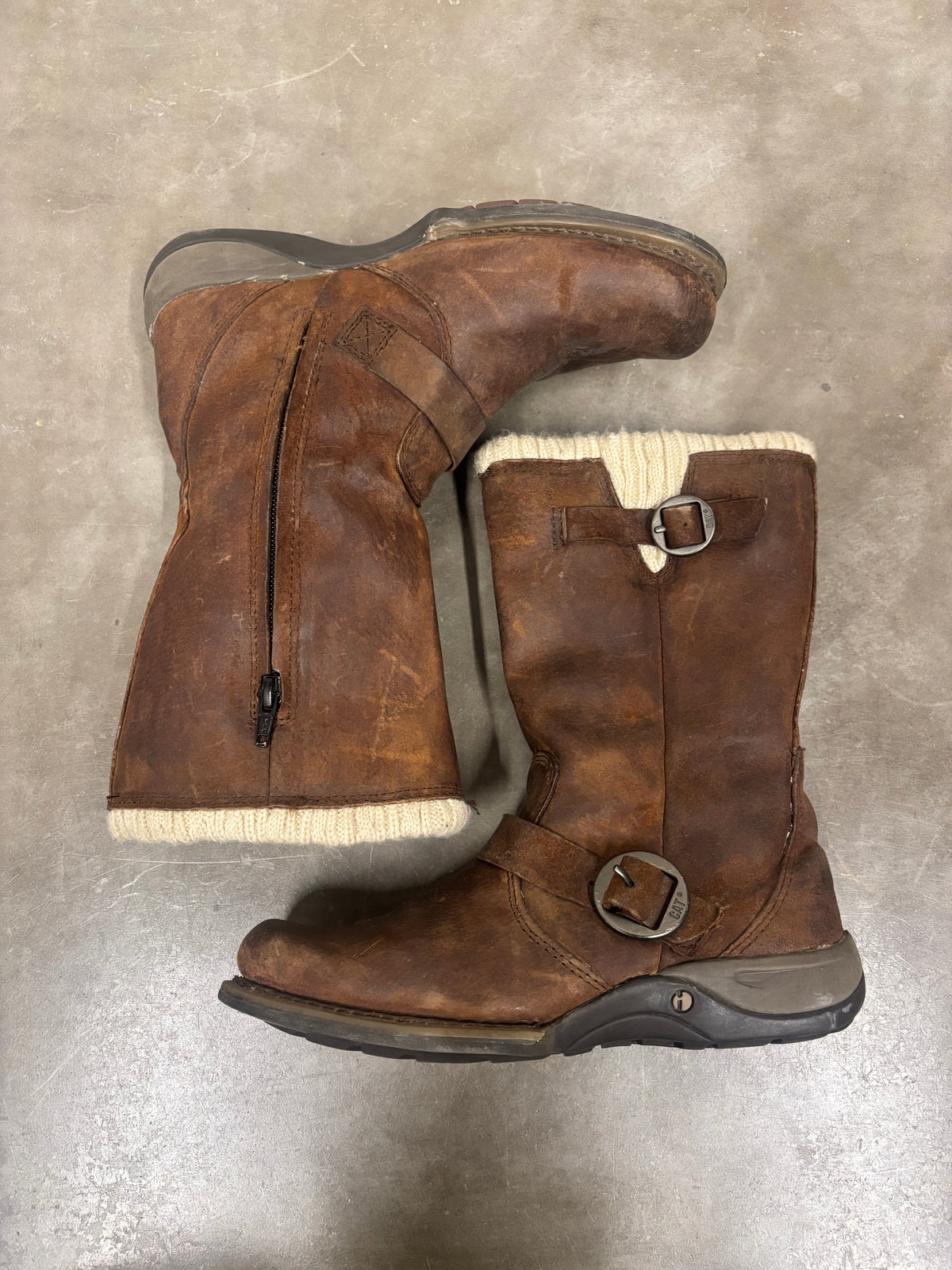 CAT Winter Brown Boots