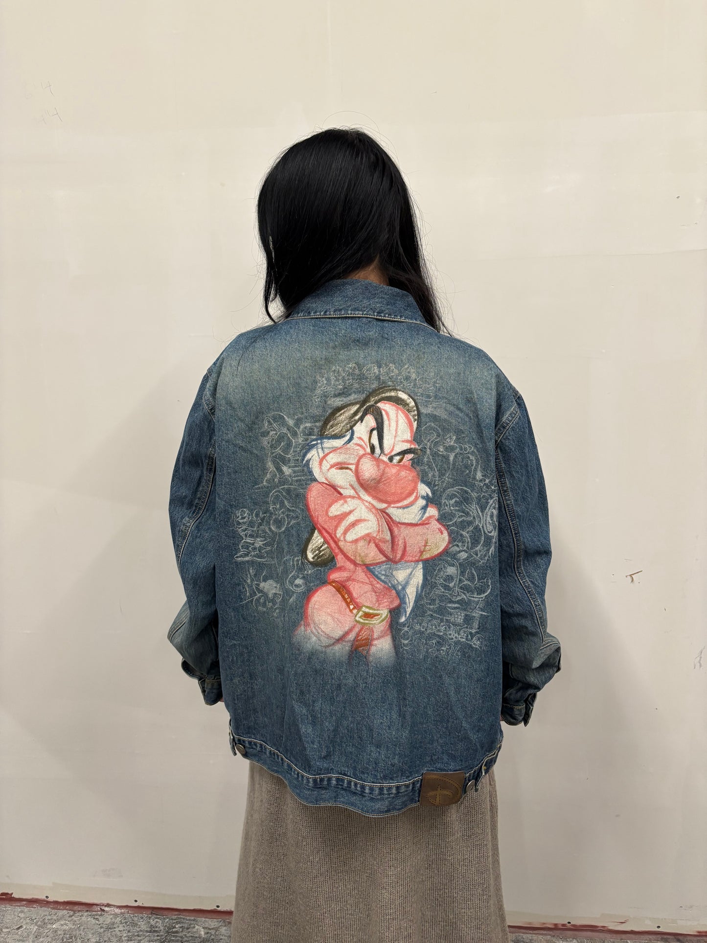 Vintage Grumpy Denim Jacket