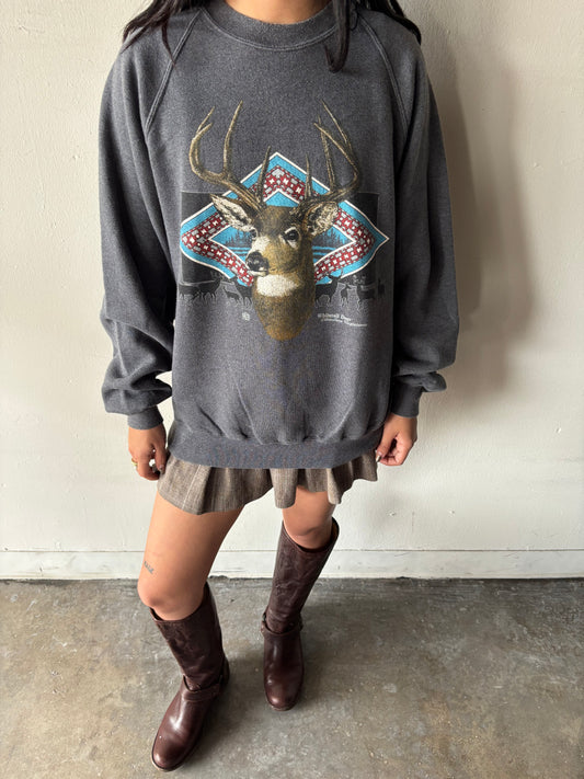 Vintage Deer Crewneck