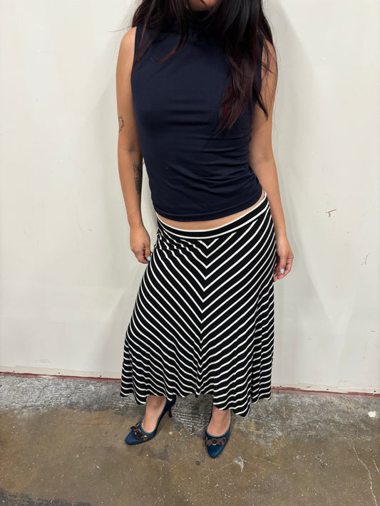 Loft Striped Skirt