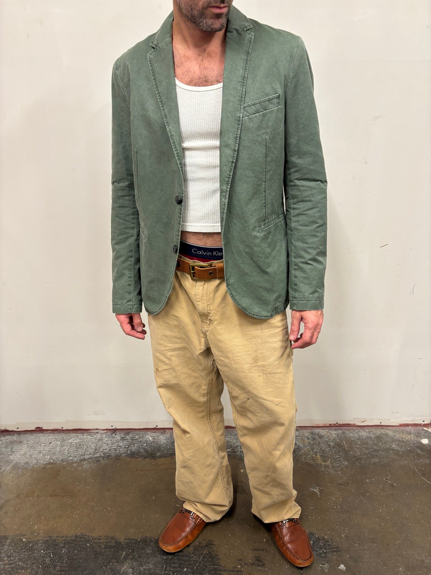Vintage Hugo Boss Green Blazer