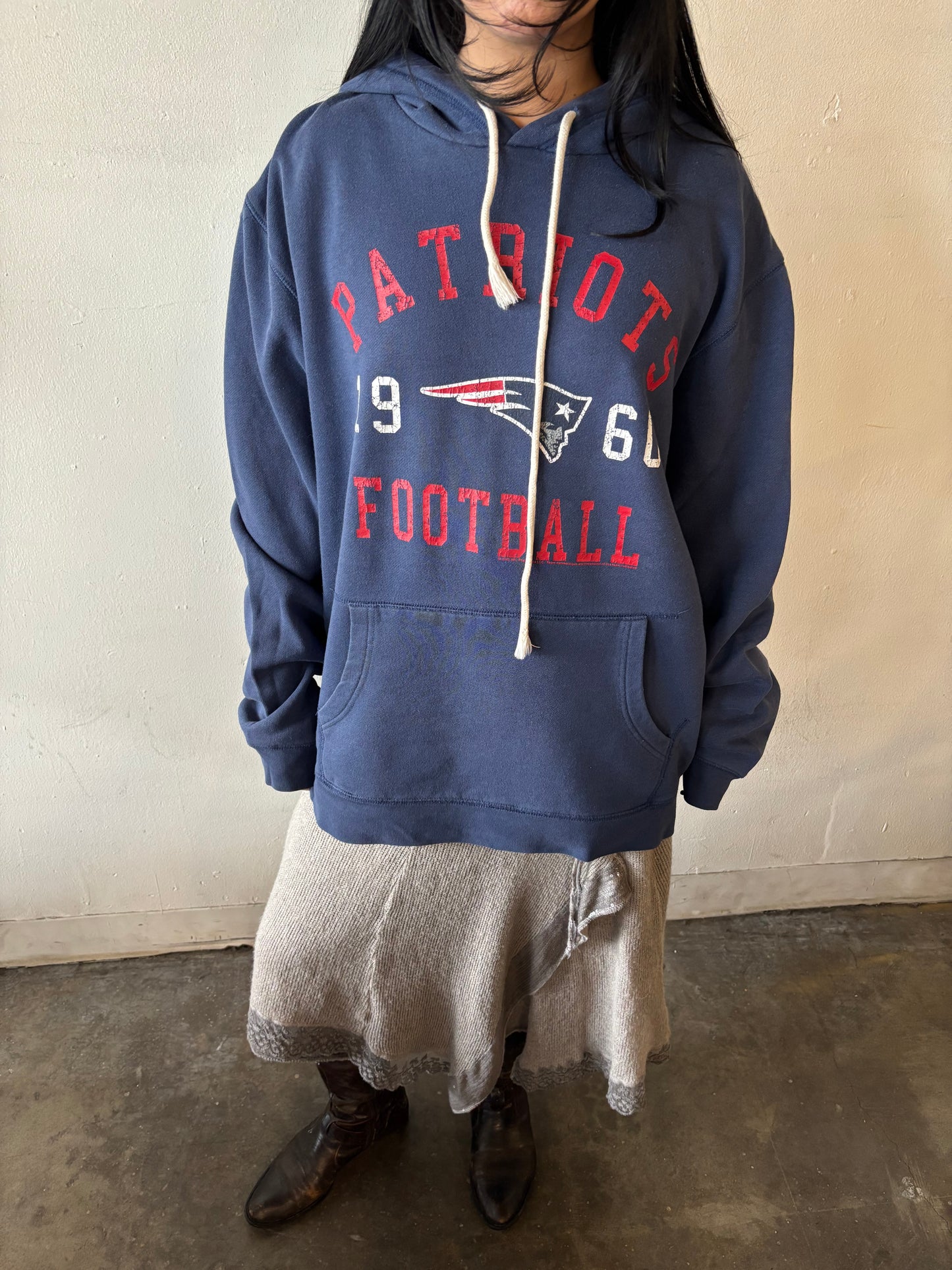 Vintage New England Patriots Hoodie