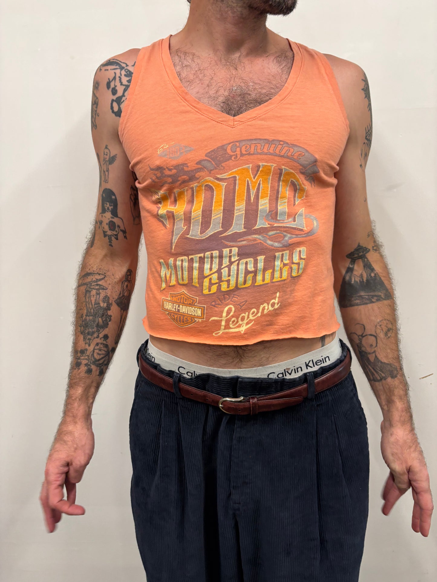 Harley Davidson Cropped Tank