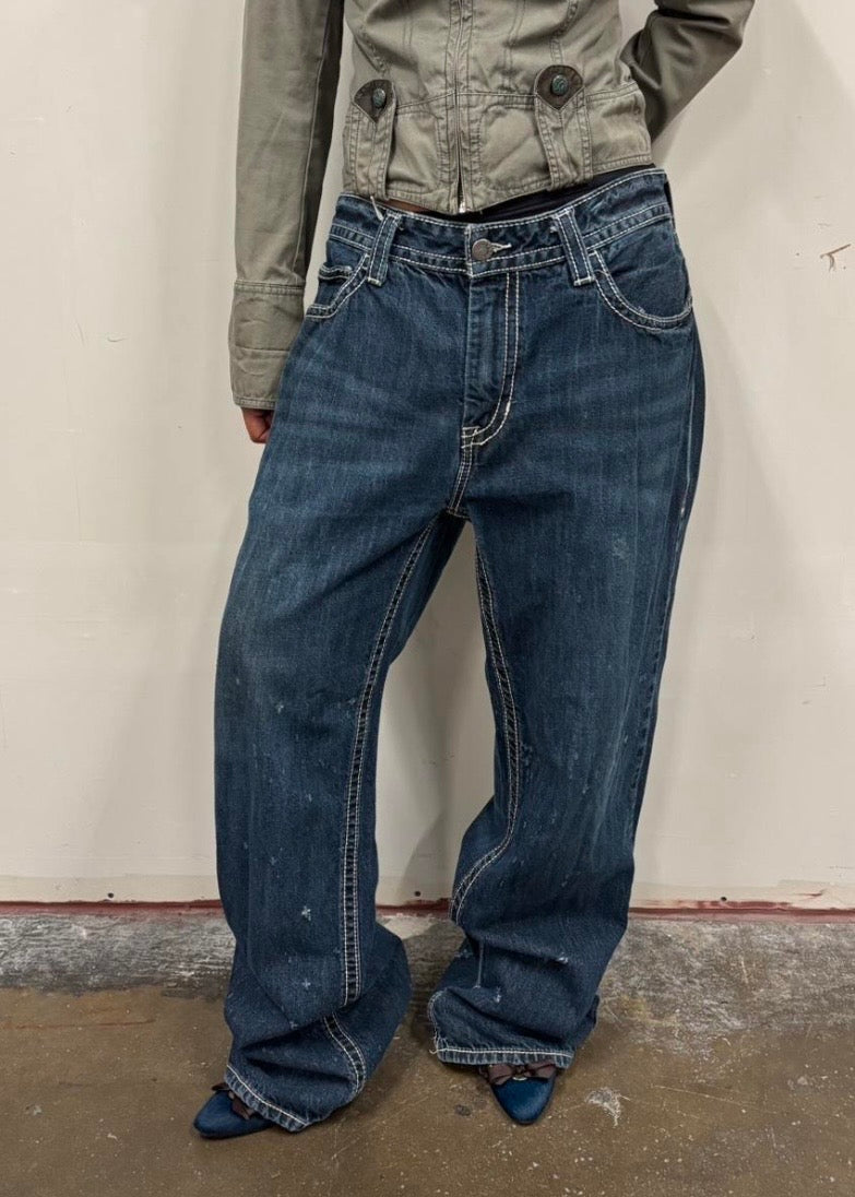 Vintage Distressed Jeans