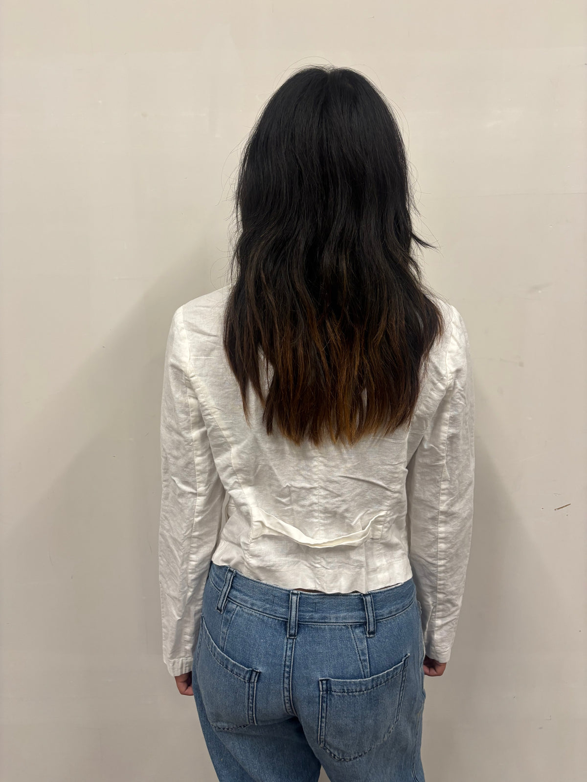 Vintage White Blazer