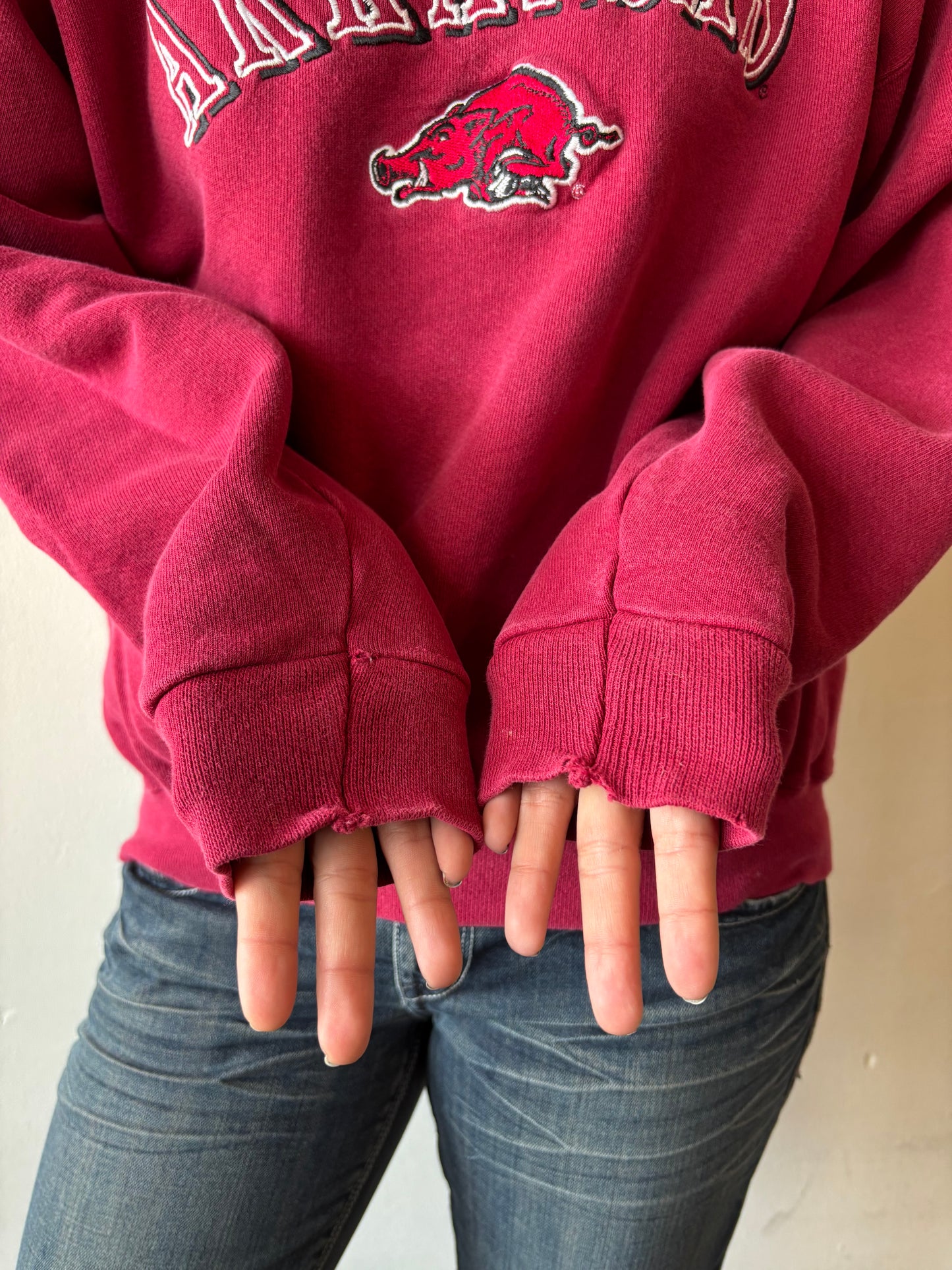 Vintage Arkansas Razorbacks Crewneck