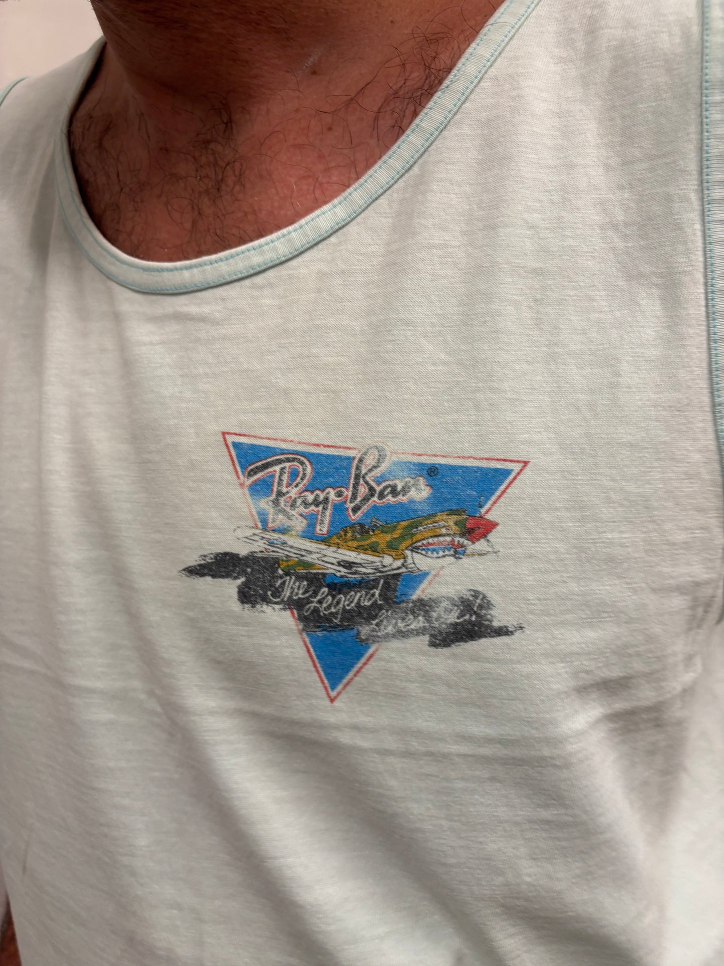 Vintage Rag Ban Cropped Tank