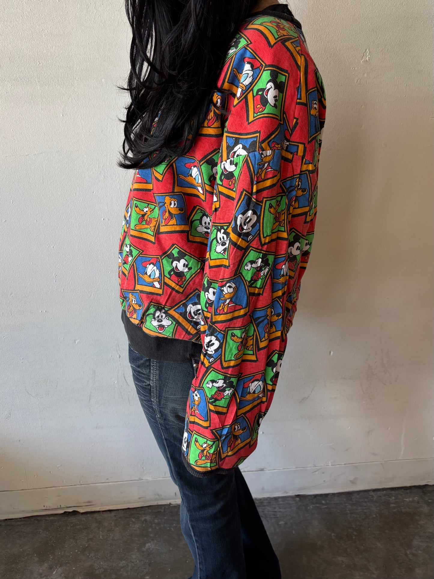 Vintage Donald Duck Reversible Crewneck