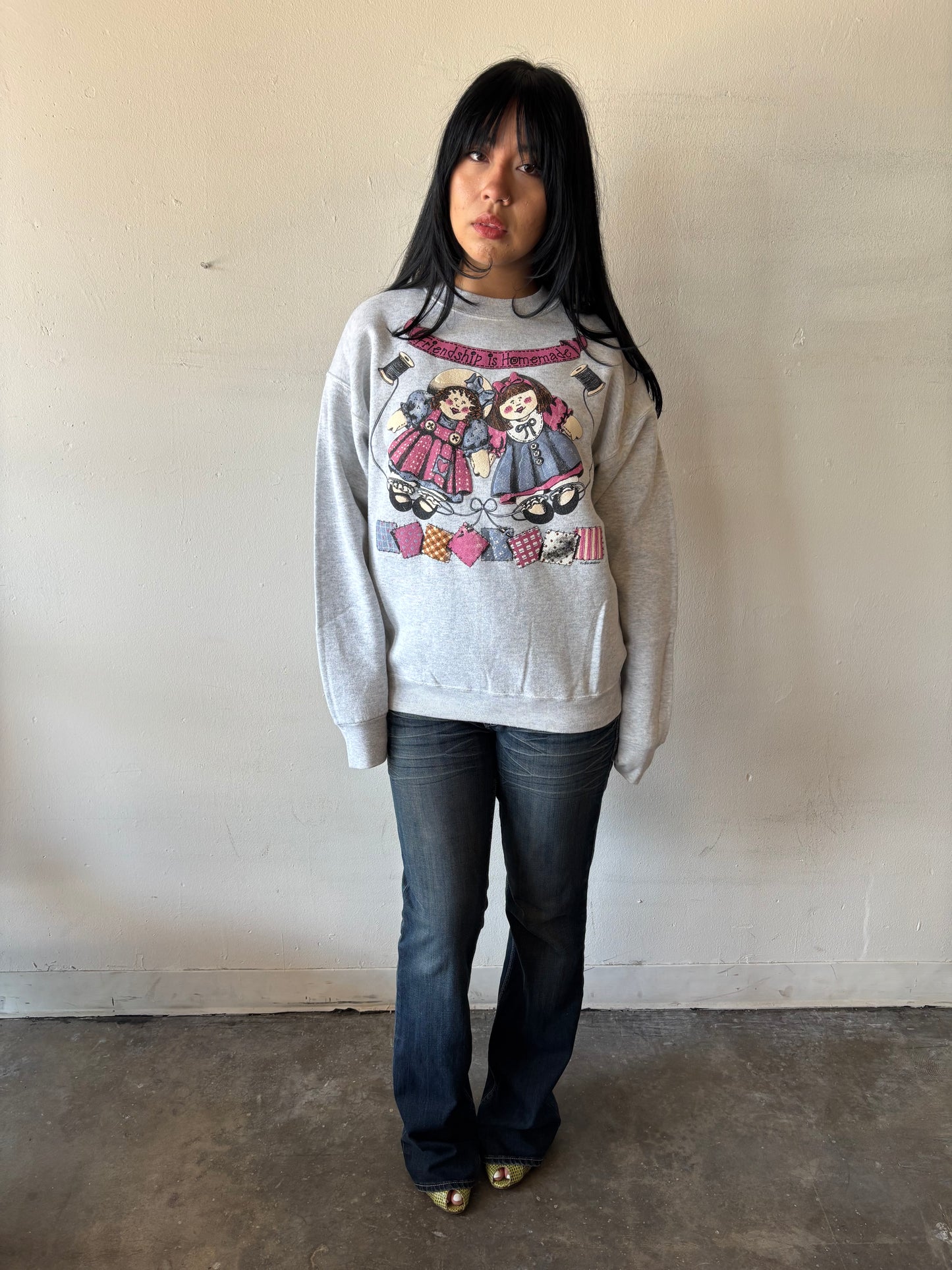Vintage Friendship Is Homemade Crewneck