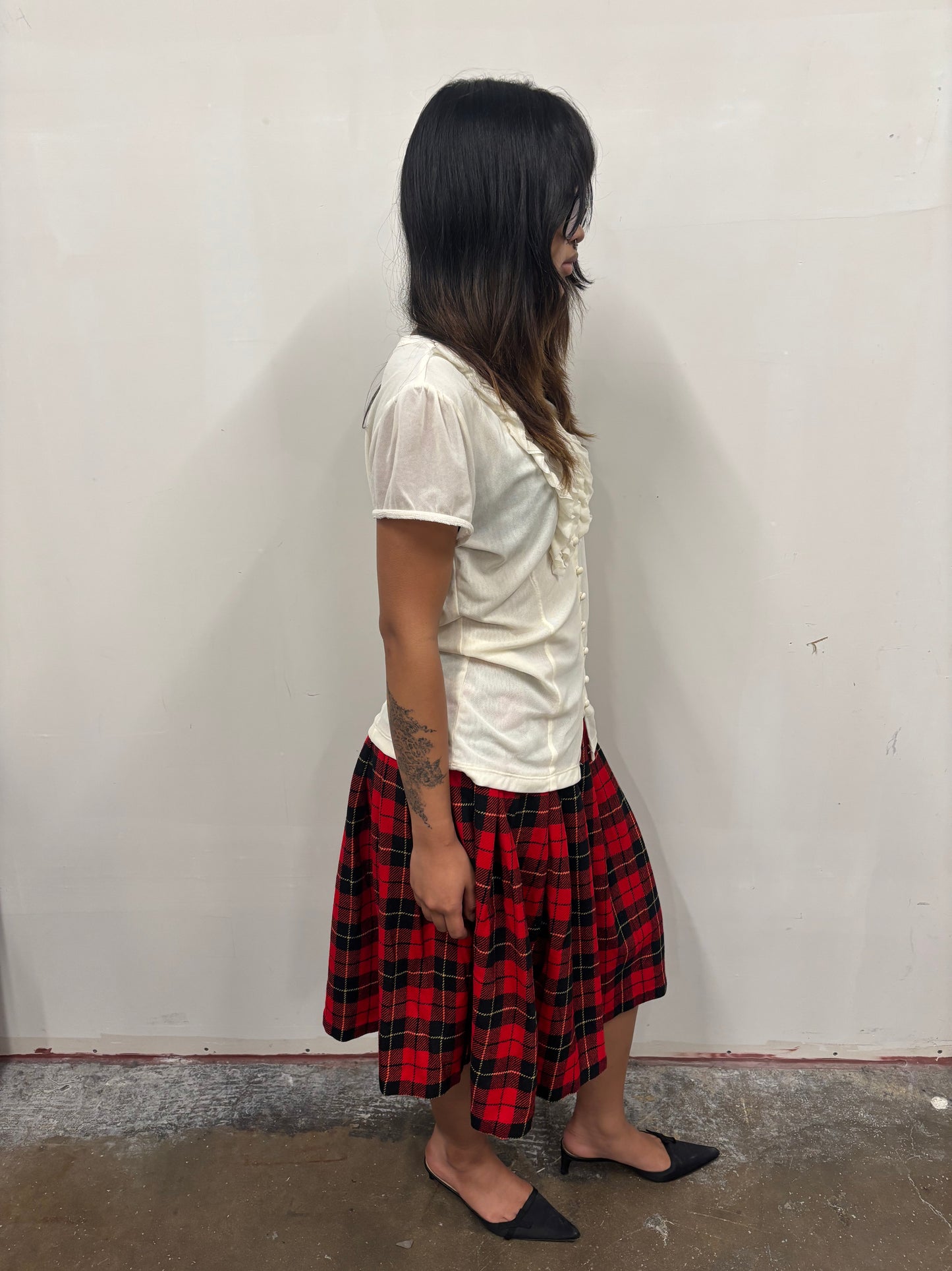Vintage Pendleton Plaid Skirt