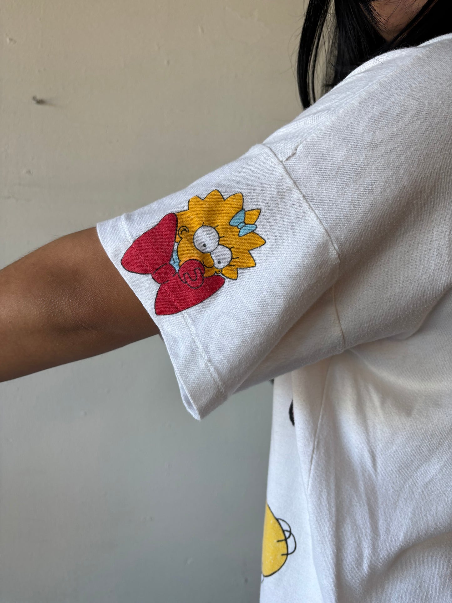 Vintage The Simpsons Happy Holidays Shirt