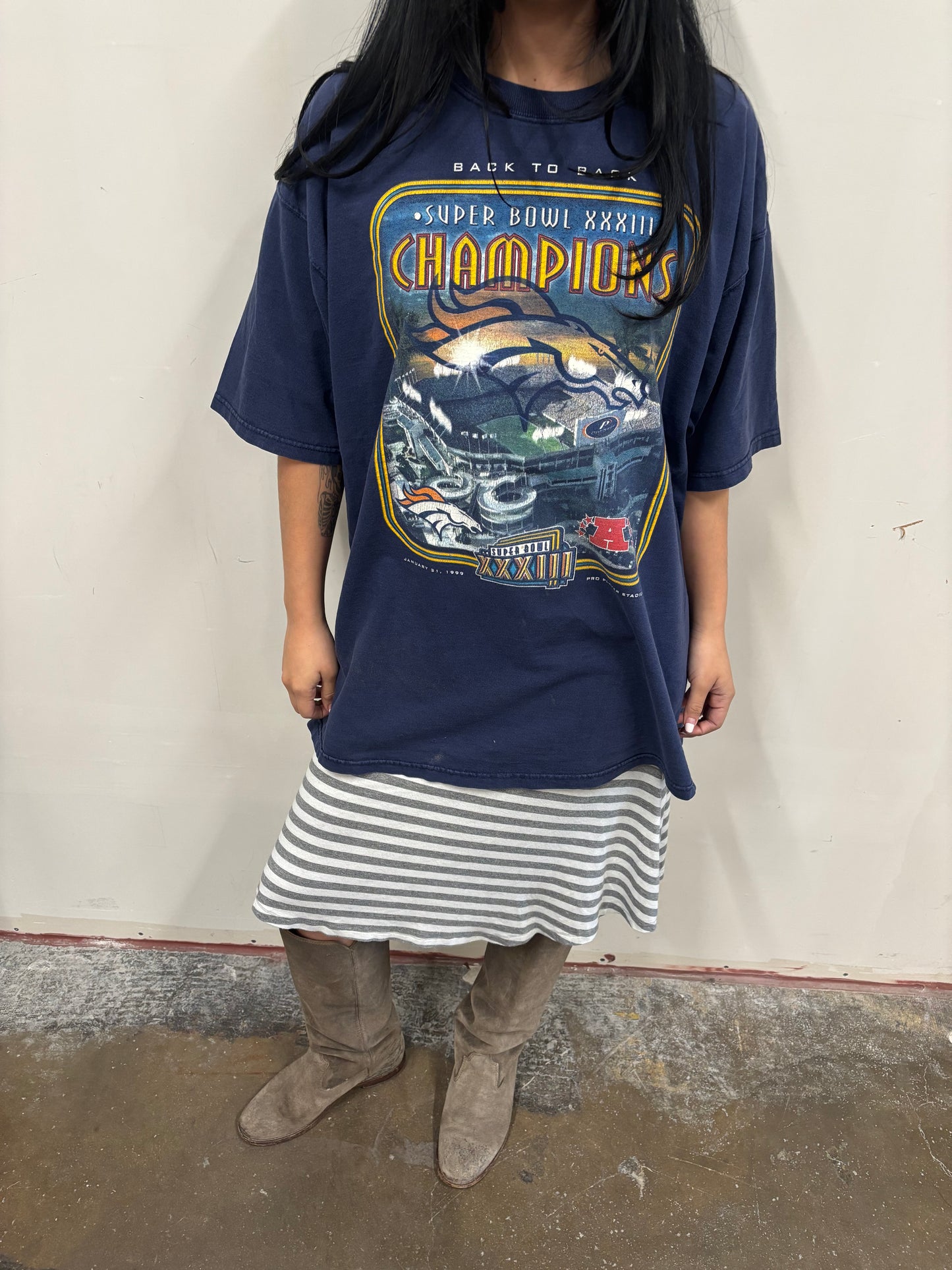 Vintage Broncos Super Bowl Shirt