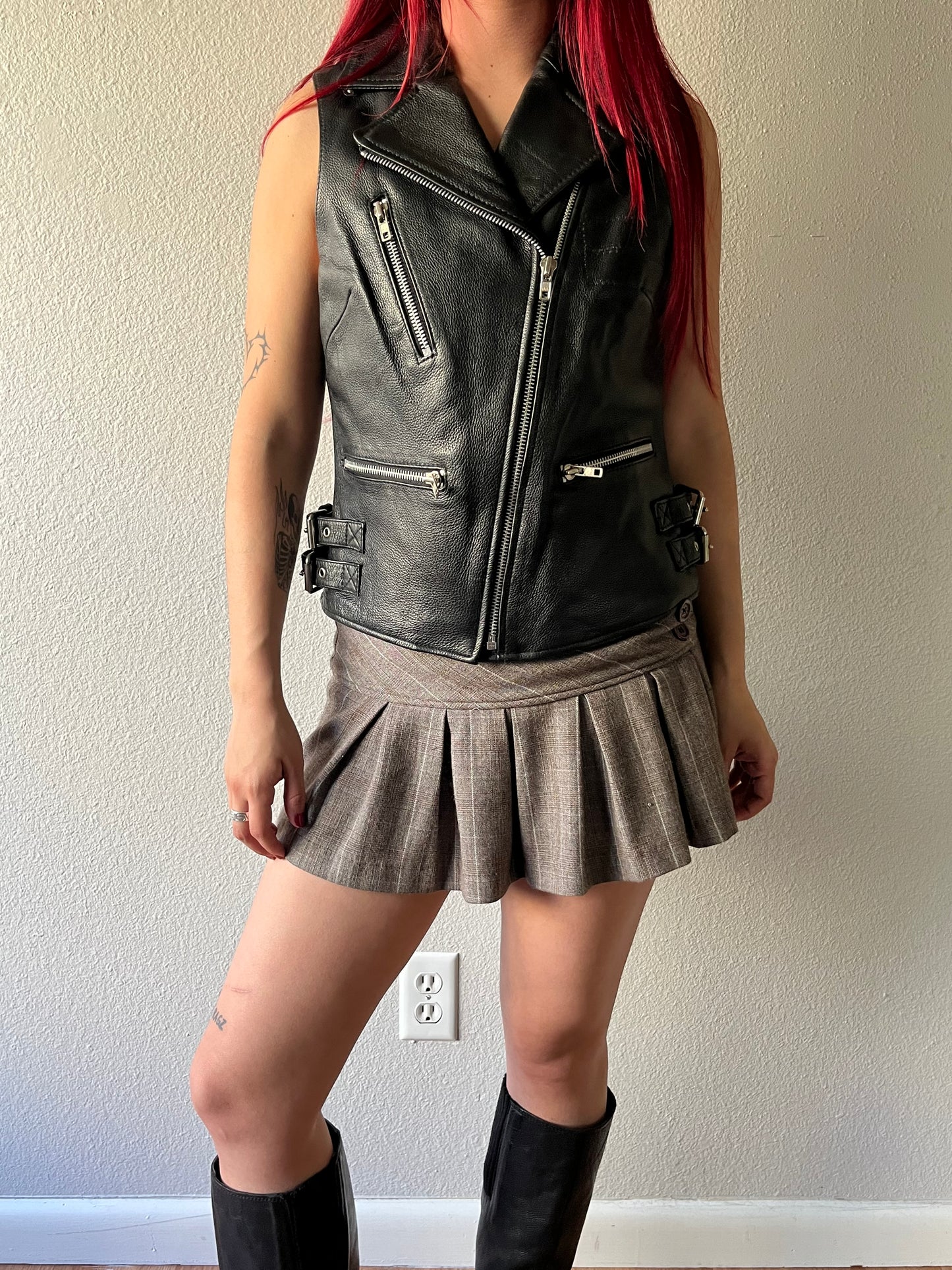 Vintage Leather Vest