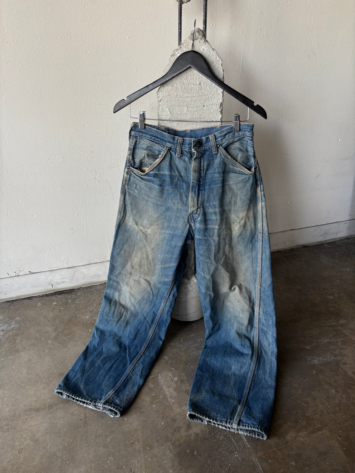 Vintage 1970s Big Mac Faded Denim Jeans