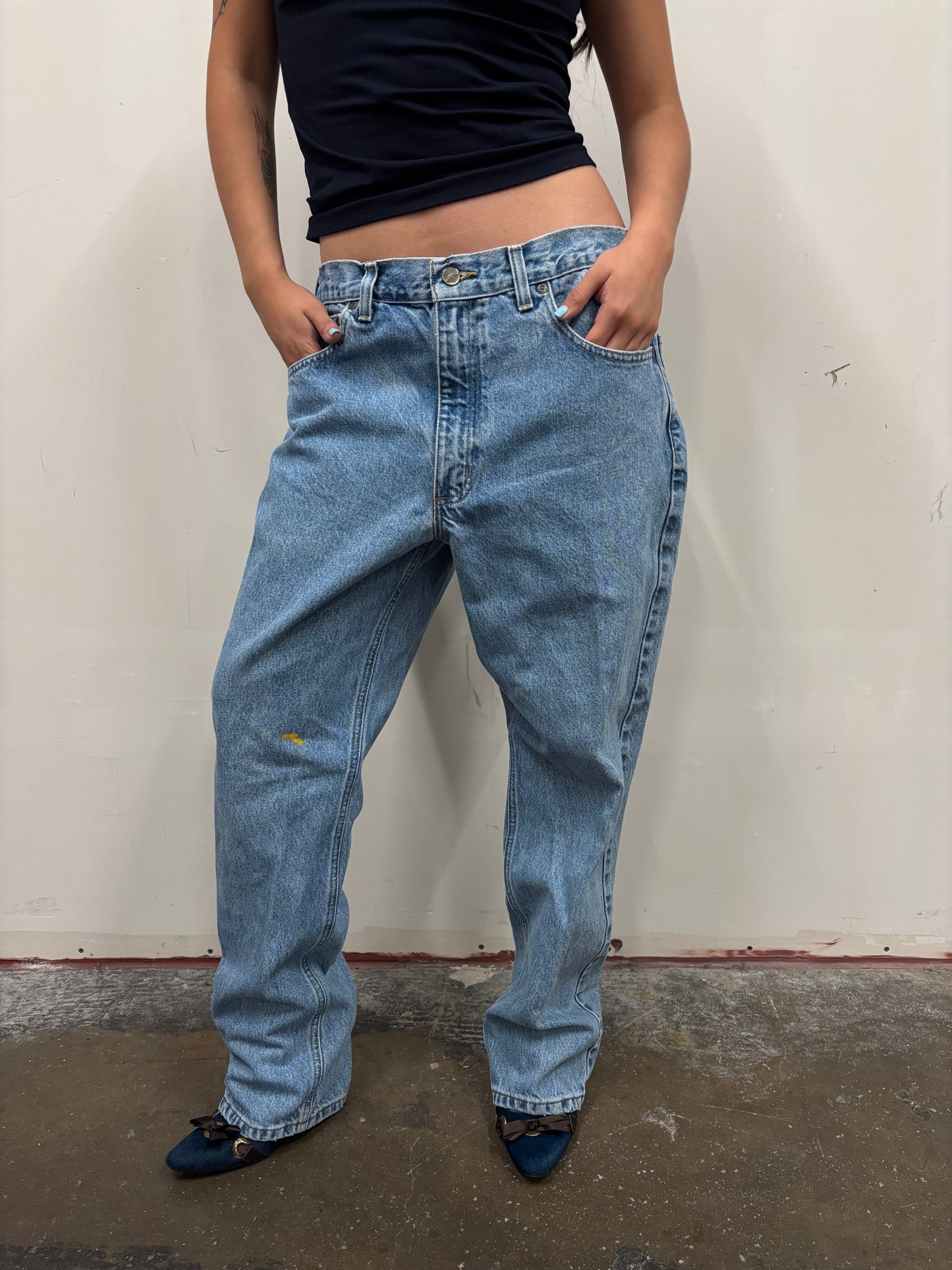 Vintage Carhartt Light Wash Denim Jeans