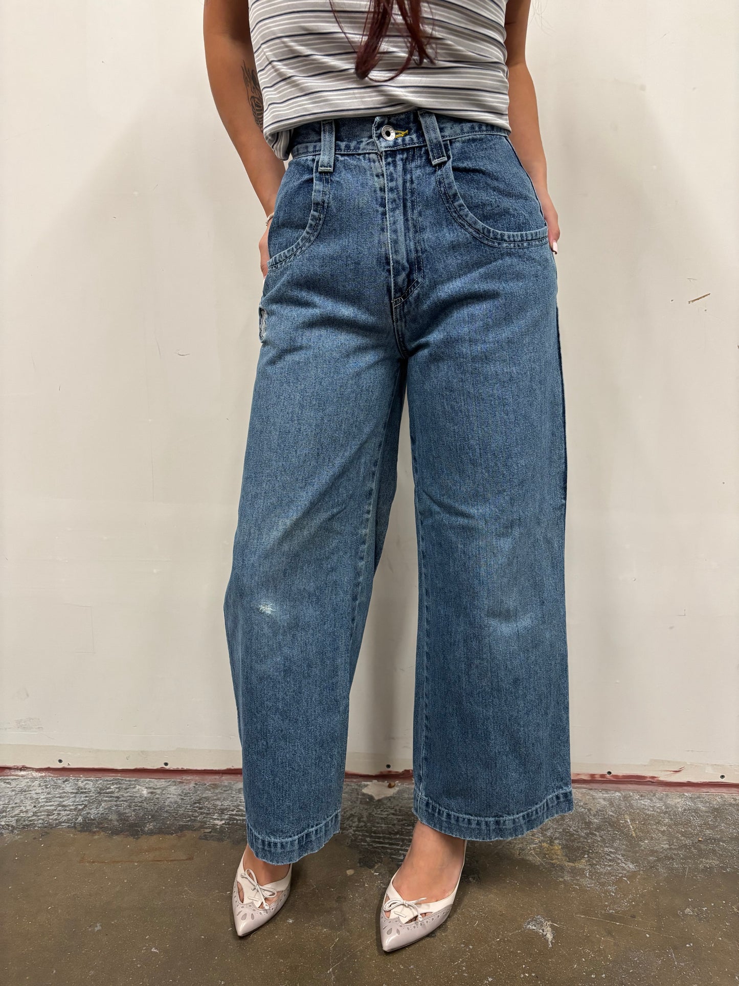 Vintage JNCO Wide Leg Denim Jeans