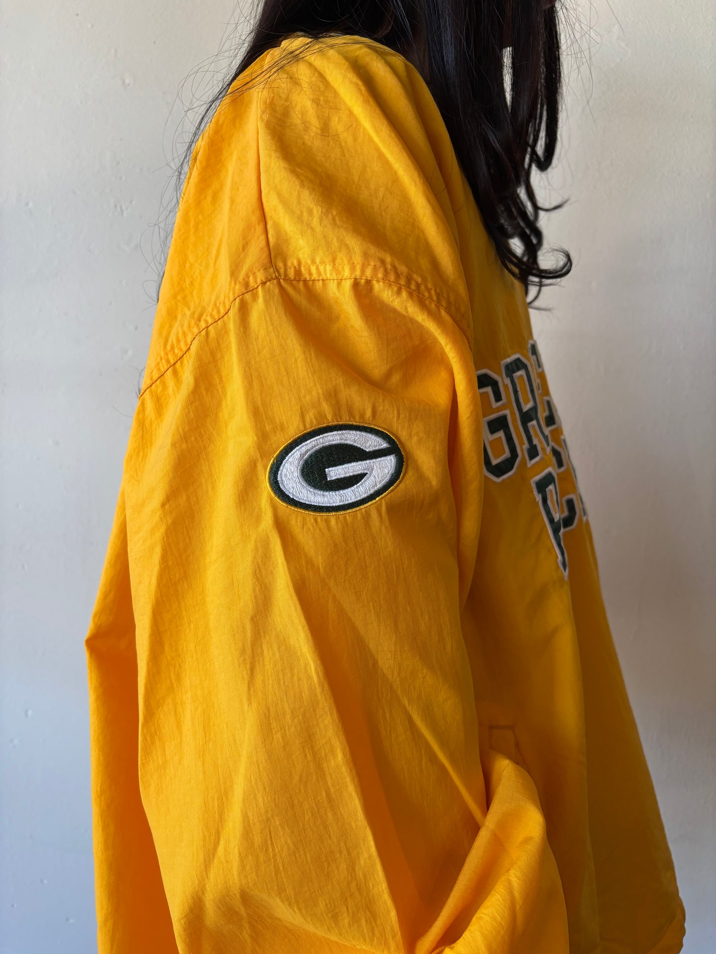 Vintage Green Bay Packers Windbreaker