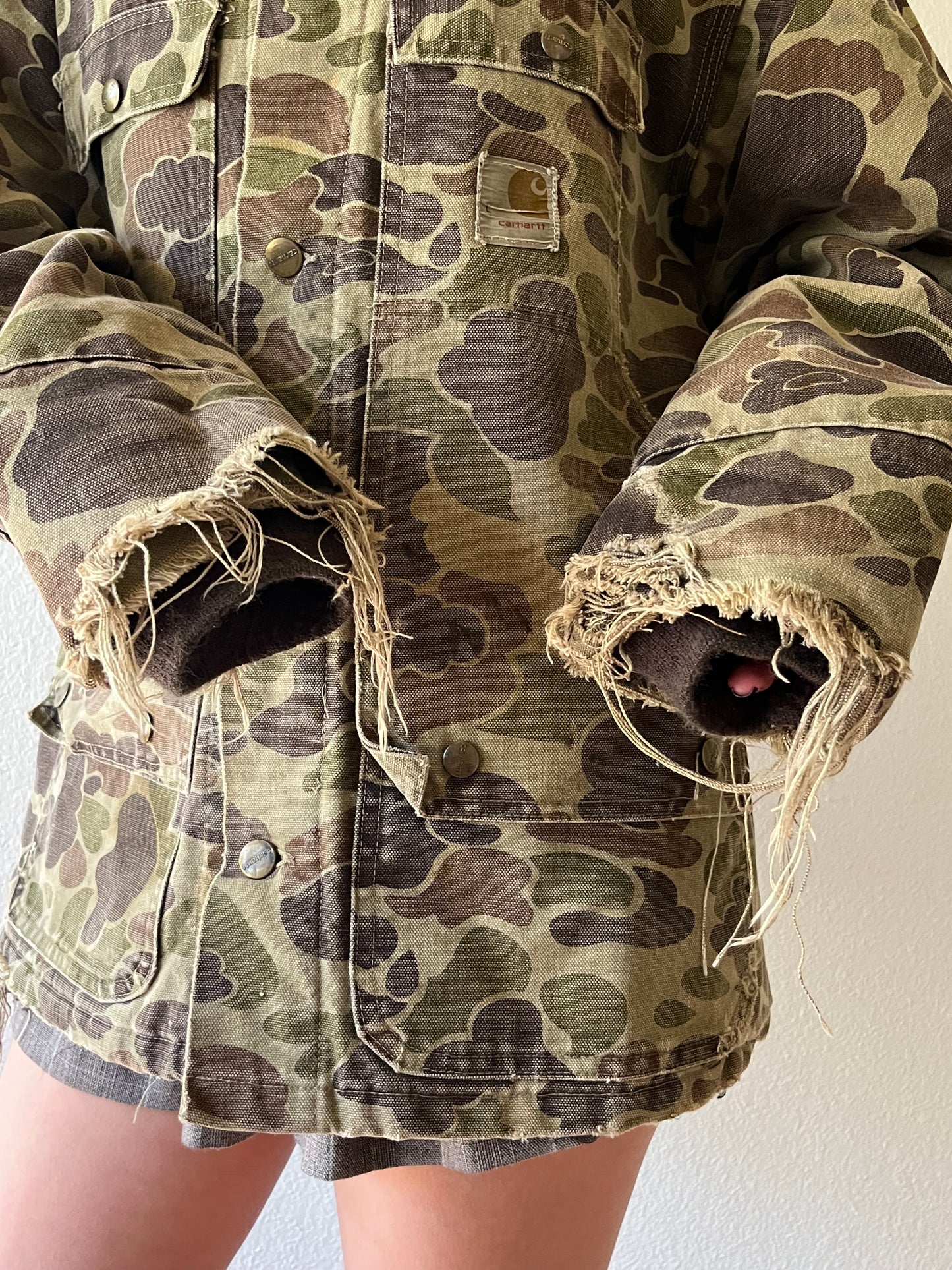 Vintage Camouflage Carhartt Workwear Jacket