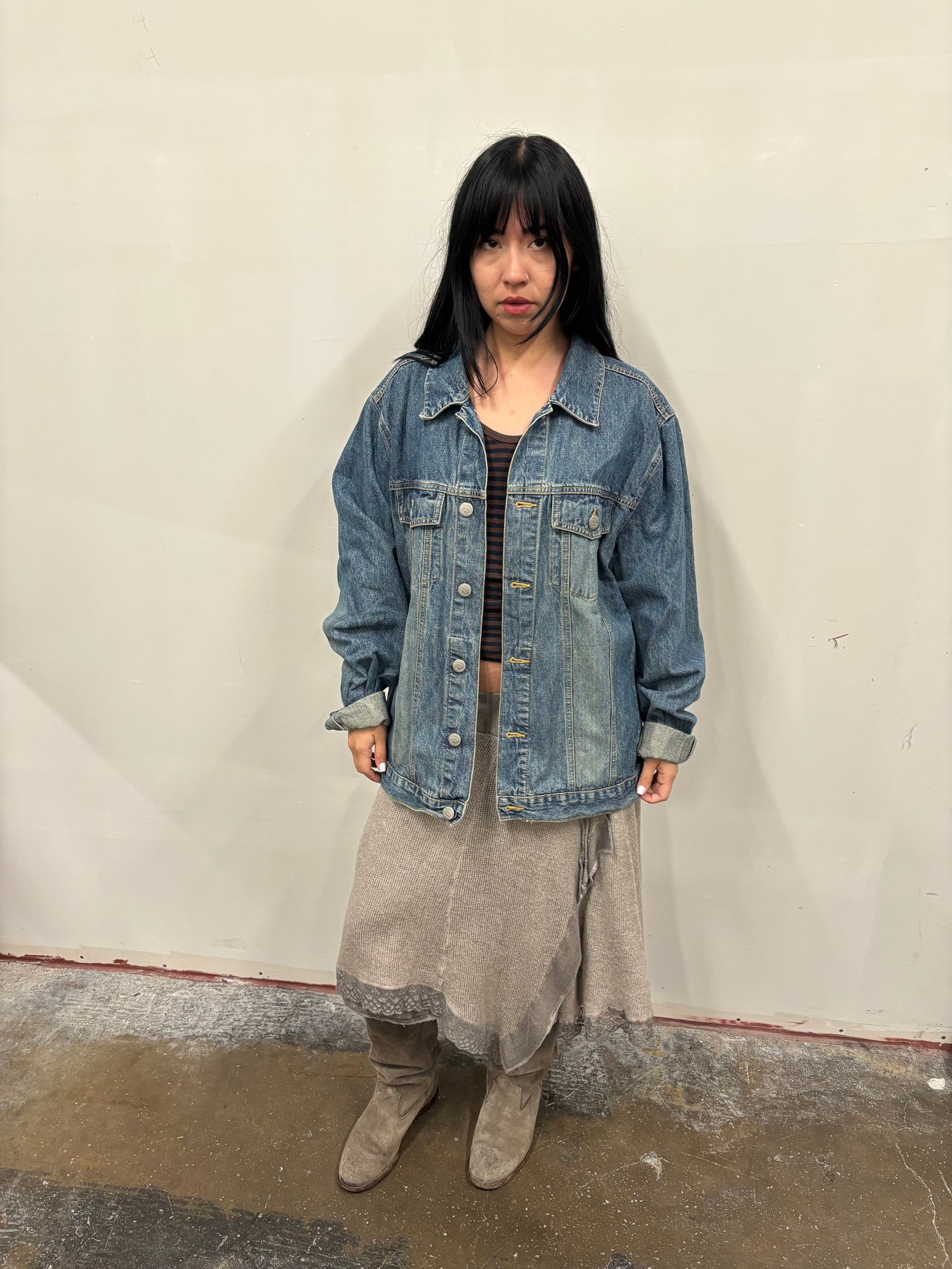 Vintage Grumpy Denim Jacket
