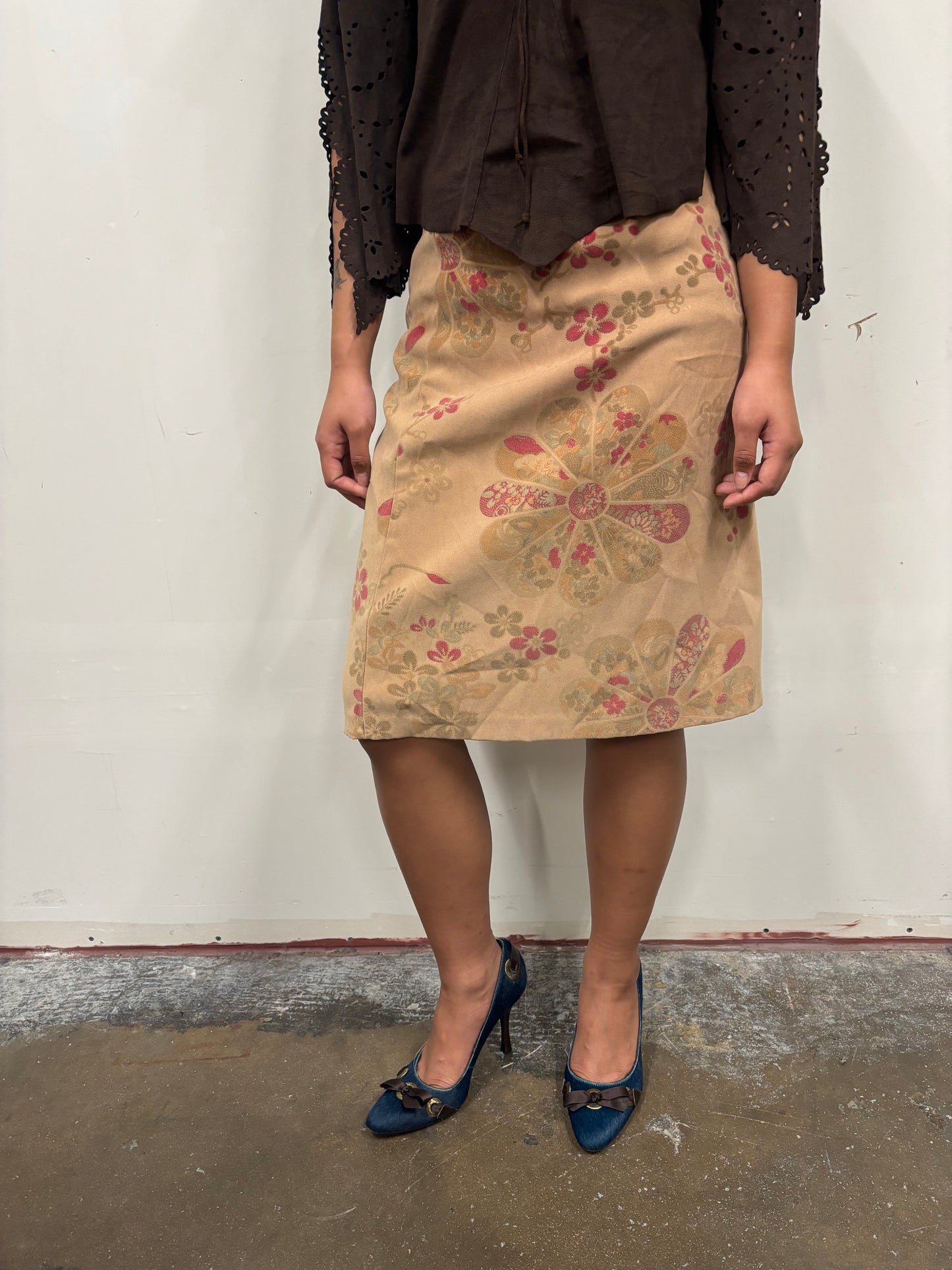 Vintage Paisley Skirt