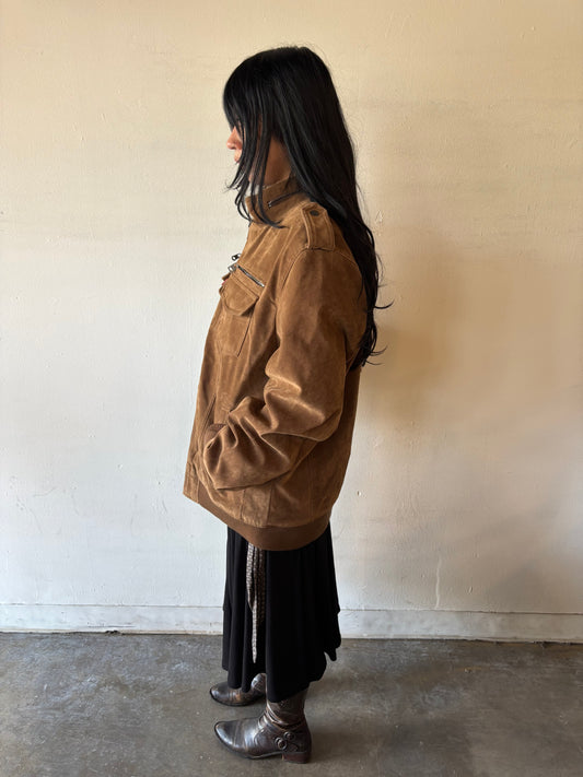 Vintage Levi’s Sherpa Suede Jacket