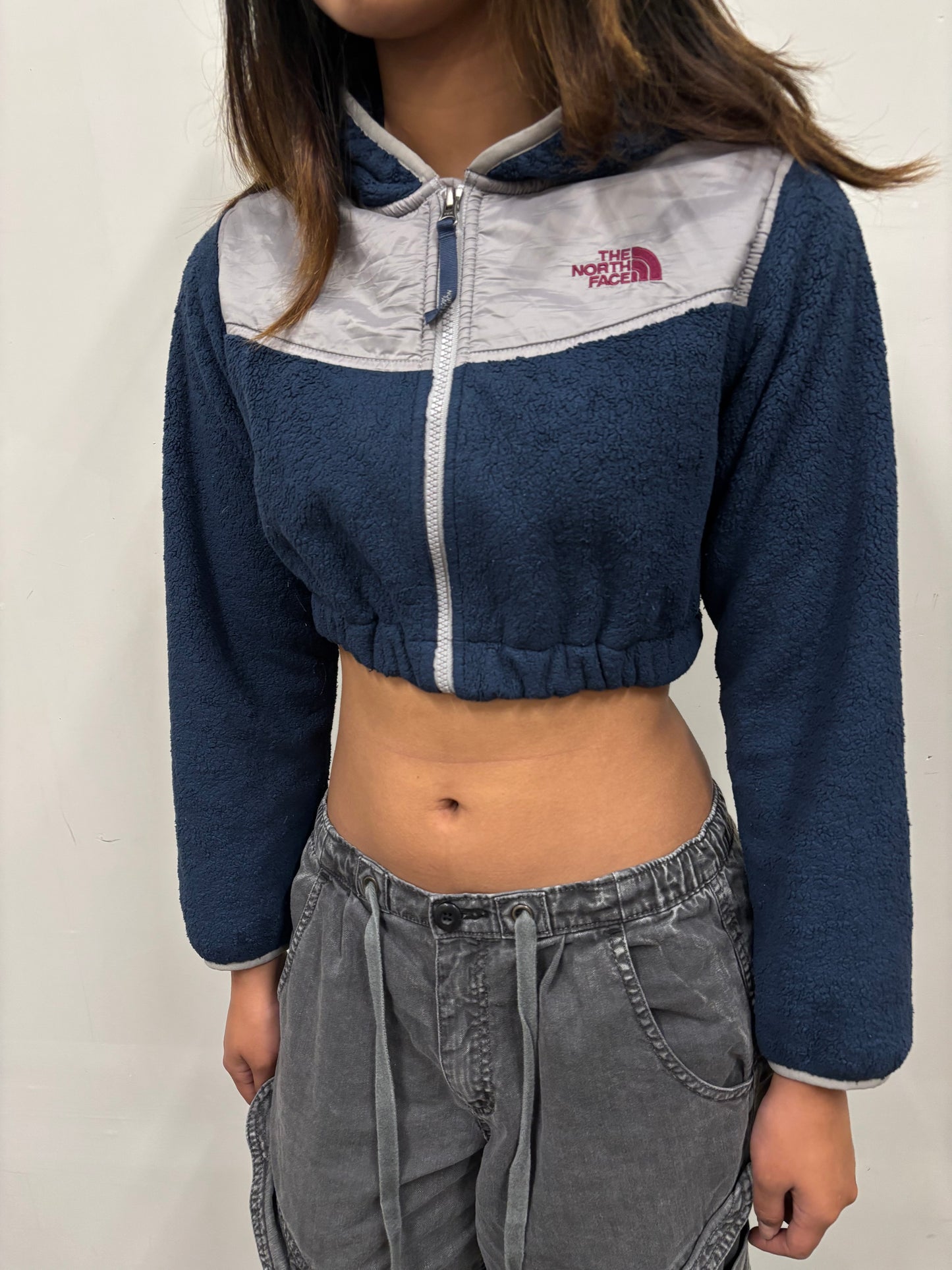 Reworked The North Face Crop