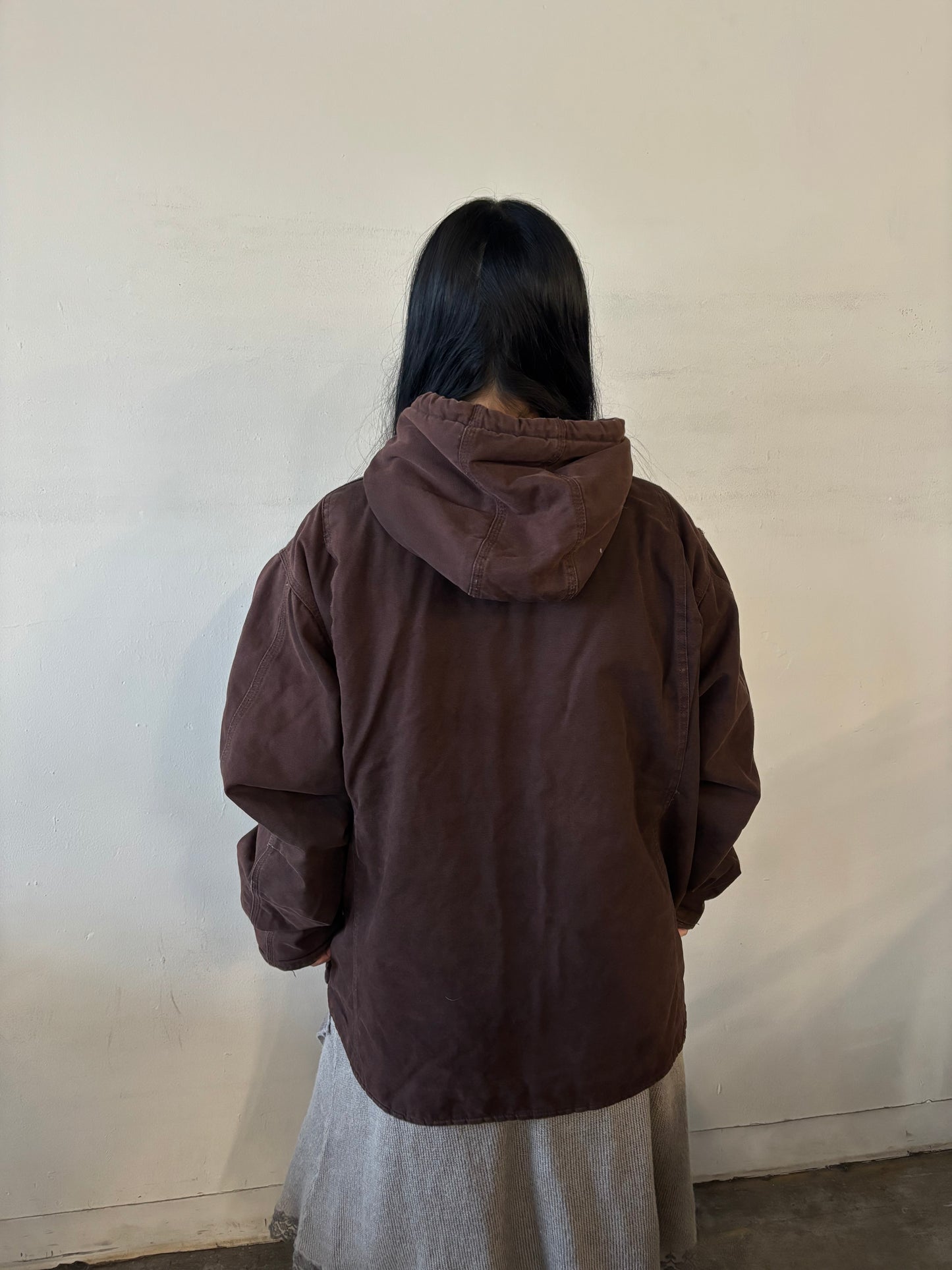 Brown Schmidt Workwear Sherpa Jacket
