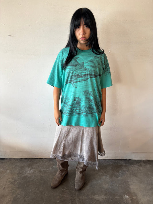 Vintage Aquatic Dolphins Shirt