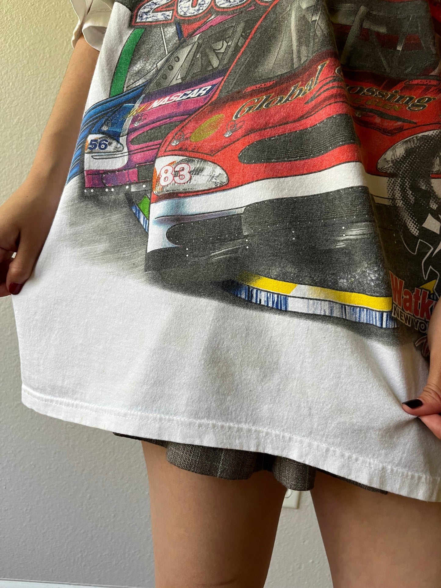 Vintage 2000 NASCAR Racing All Over Print Shirt