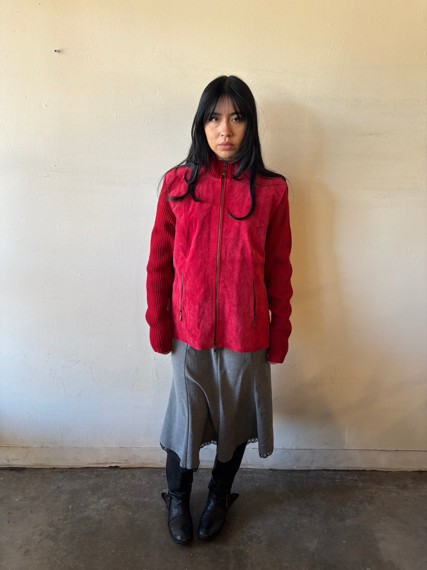 Vintage AMI Suede Jacket