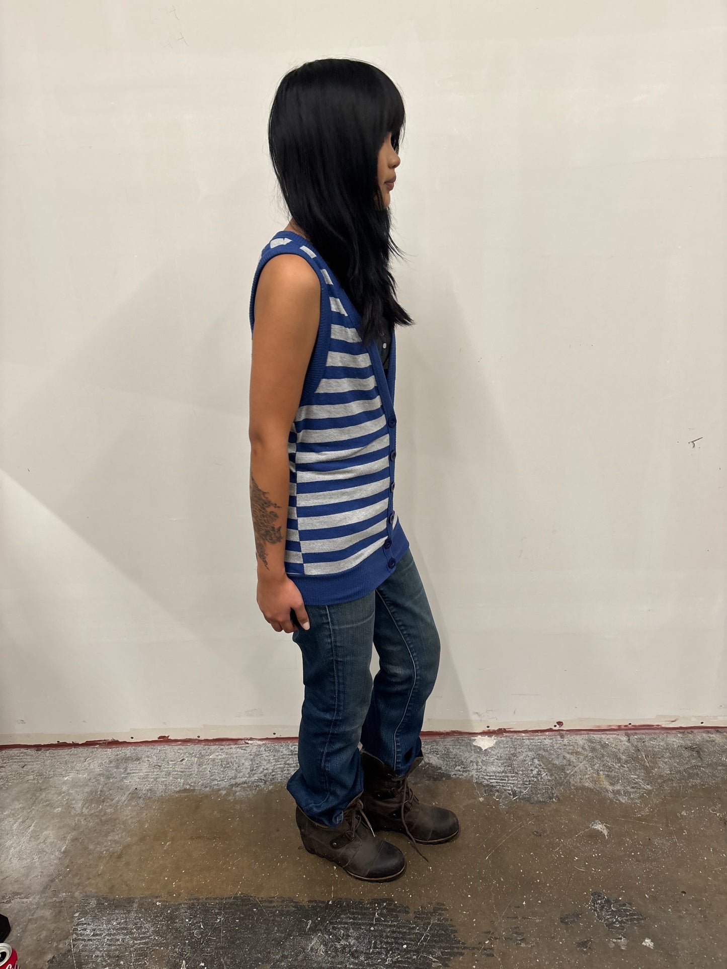 Striped Sweater Vest