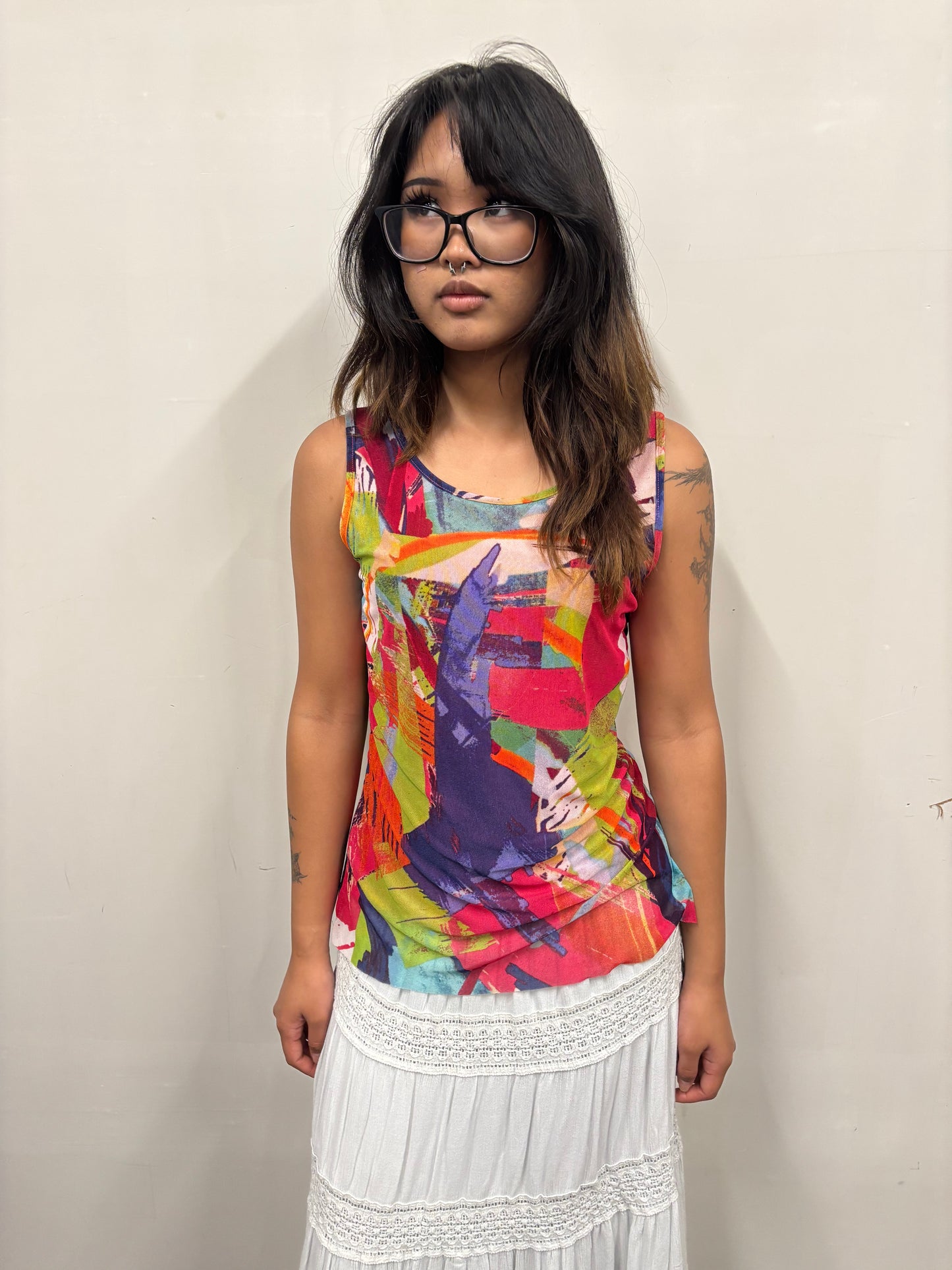 Pleats Collection Abstract Top