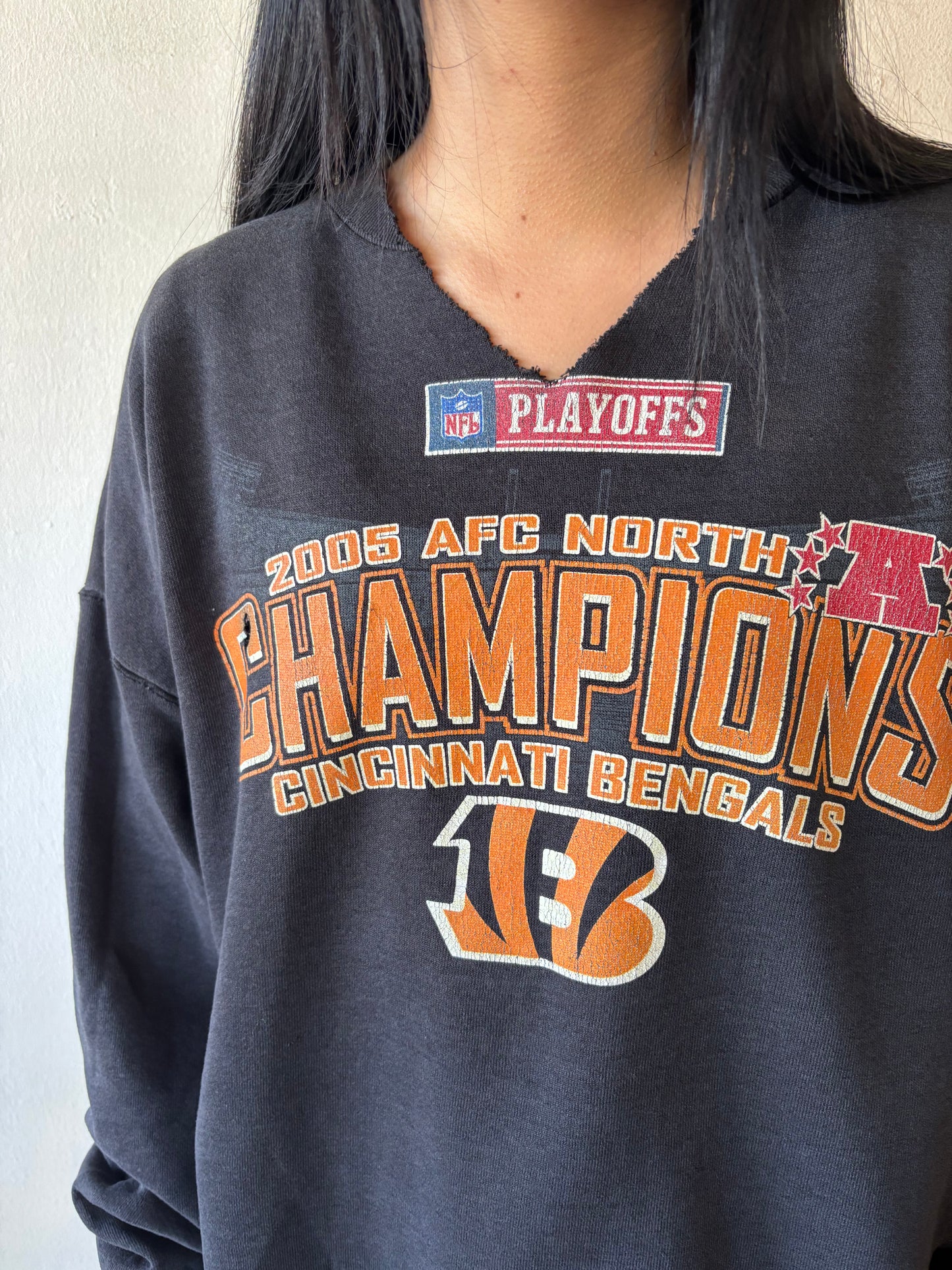 Vintage Cincinnati Bengals Champions Crewneck
